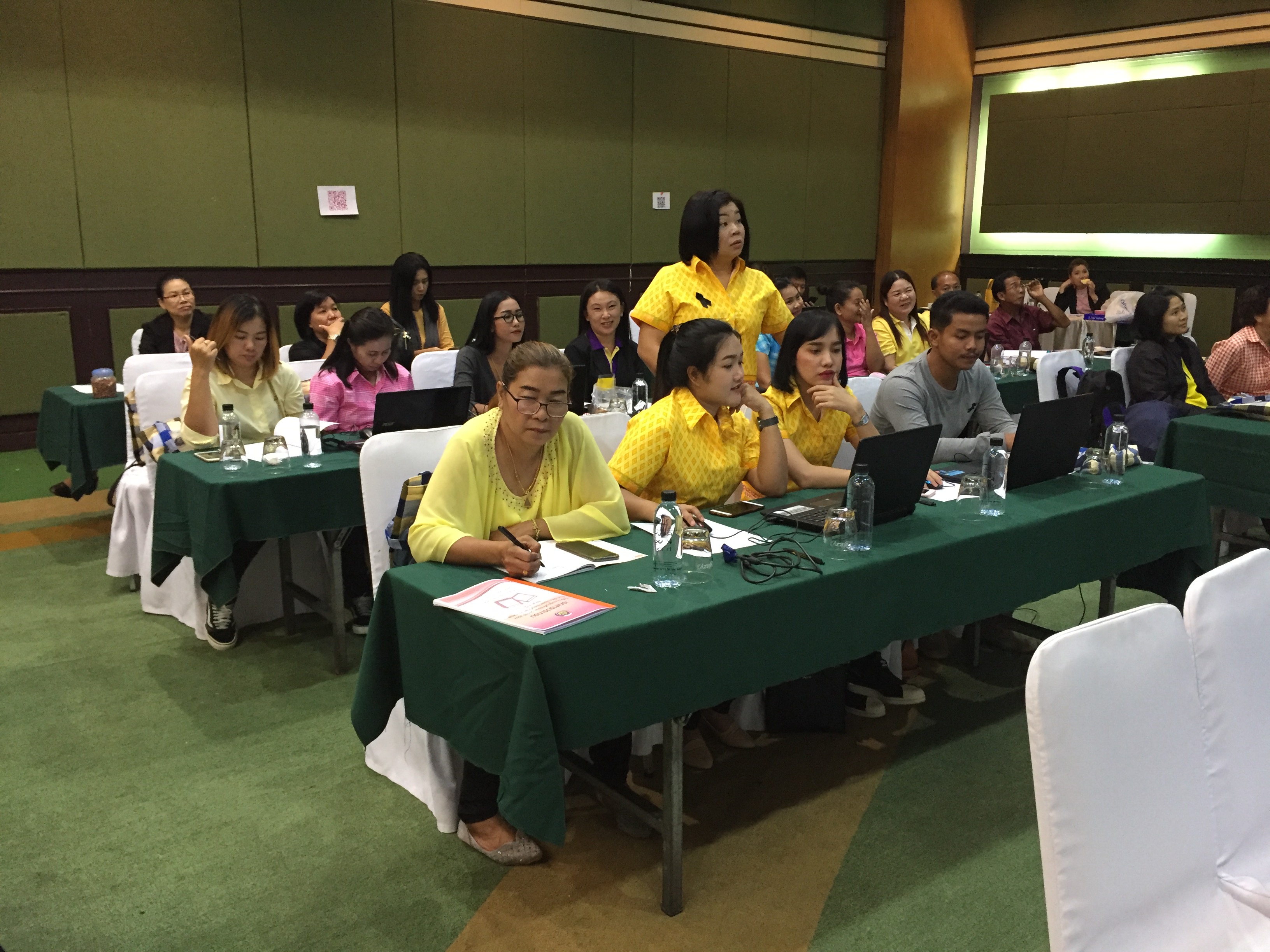 CDD@KAN>>>พช.กาญจน์เคลื่อนงาน จปฐ. อบรมผู้บันทึก รุ่นที่ 1