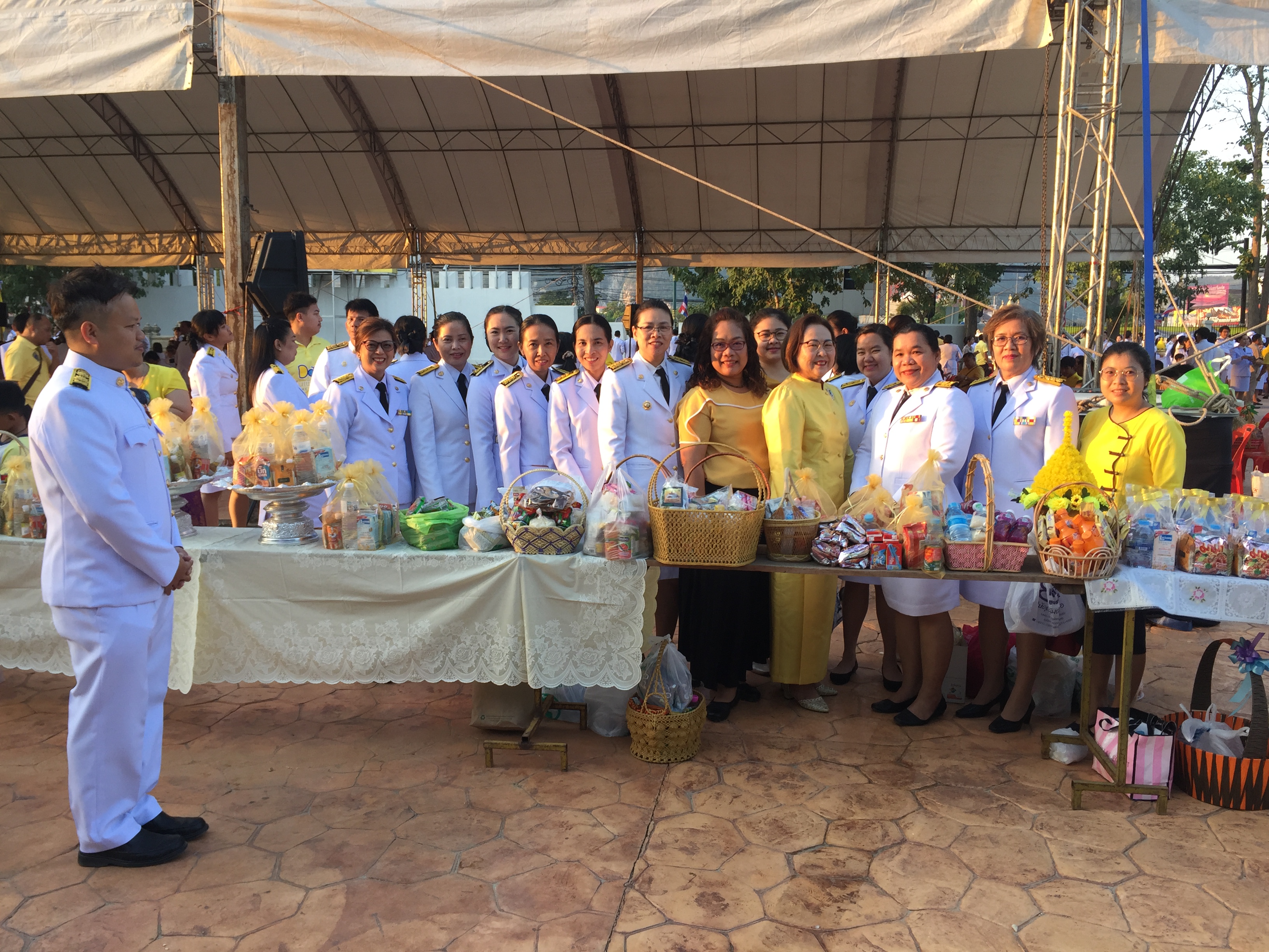 CDD@KAN>>>พช.กาญจน์ร่วมงานวันเฉลิมพระชนมพรรษาพระบาทสมเด็จพระปรมินทรมหาภูมิพลอดุลยเดช บรมนาถบพิตร