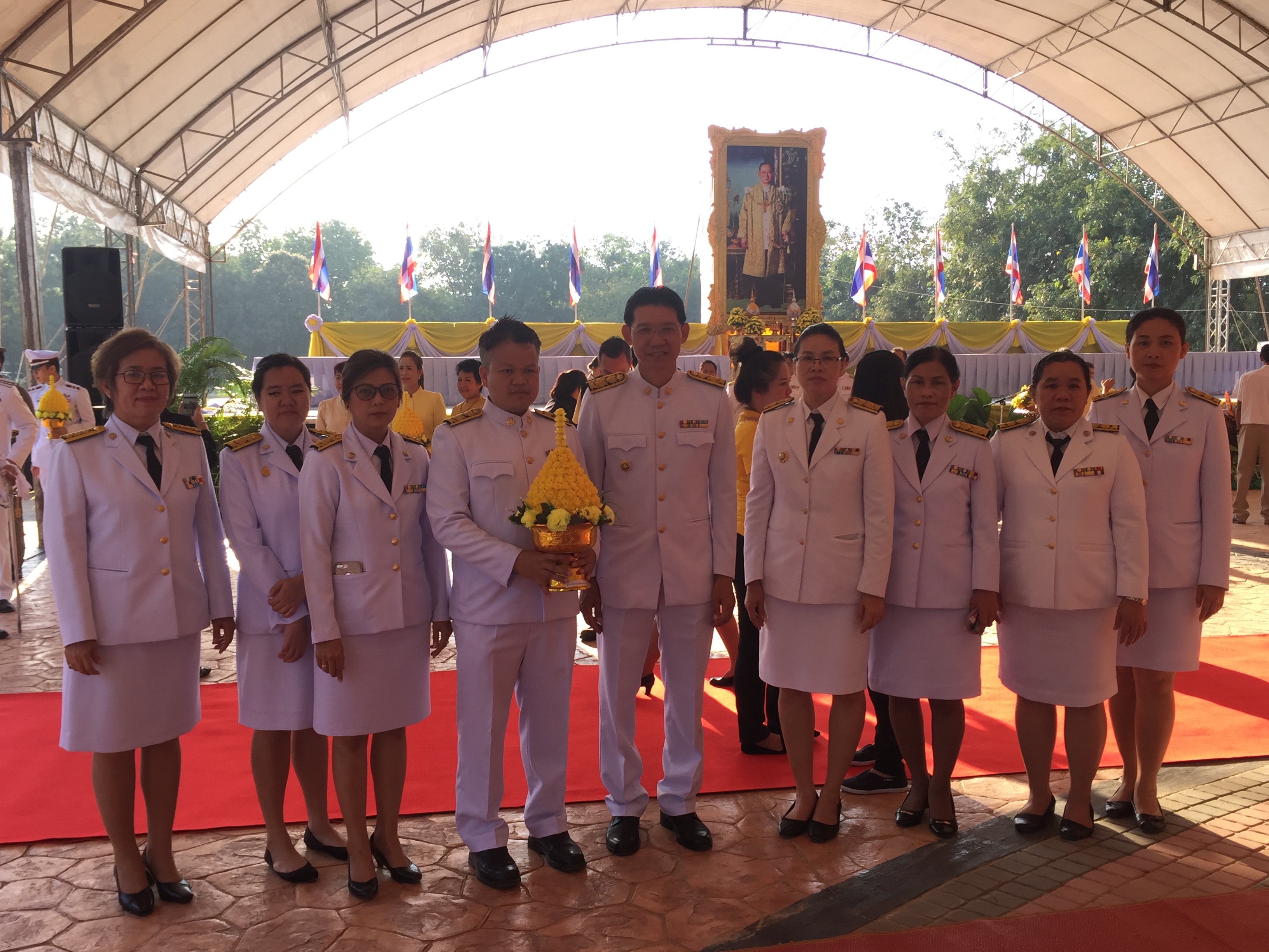 CDD@KAN>>>พช.กาญจน์ร่วมงานวันเฉลิมพระชนมพรรษาพระบาทสมเด็จพระปรมินทรมหาภูมิพลอดุลยเดช บรมนาถบพิตร