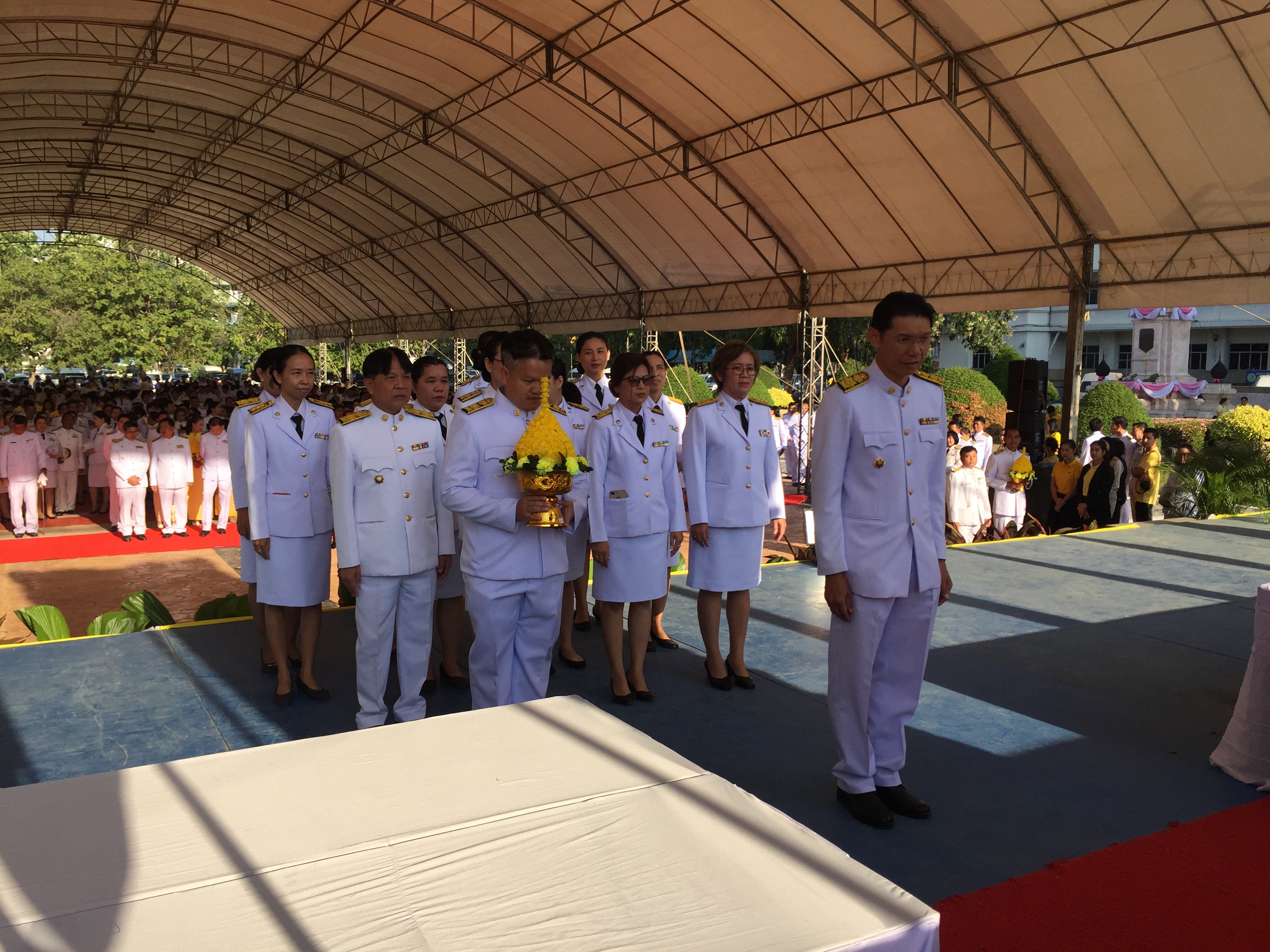 CDD@KAN>>>พช.กาญจน์ร่วมงานวันเฉลิมพระชนมพรรษาพระบาทสมเด็จพระปรมินทรมหาภูมิพลอดุลยเดช บรมนาถบพิตร