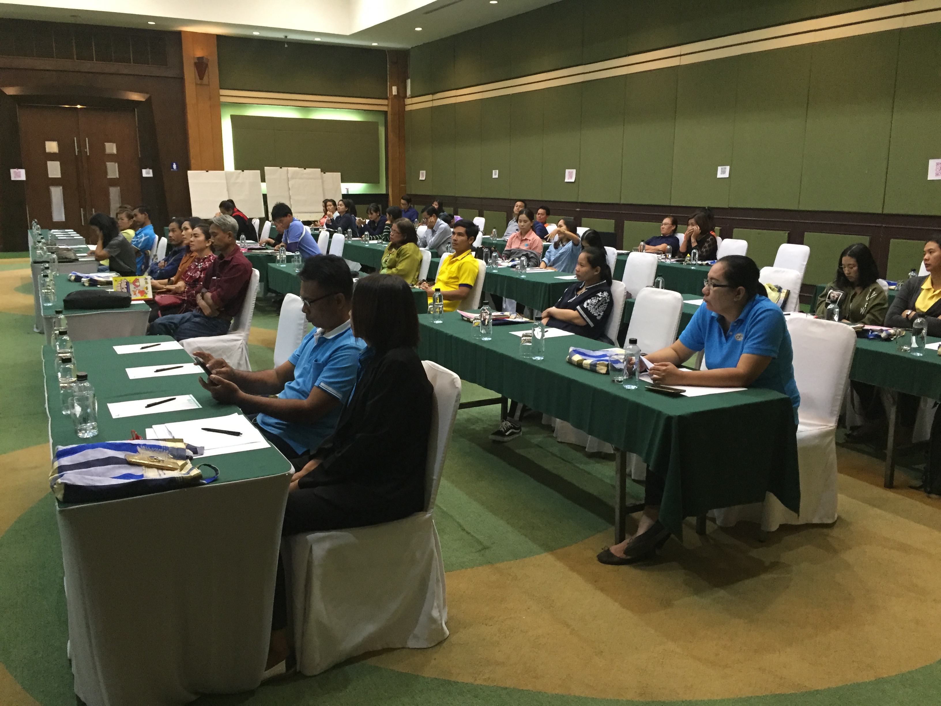 พช.กาญจน์เคลื่อนงาน จปฐ. อบรมผู้บันทึก รุ่นที่ 2