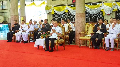 CDD@KAN>>>ร่วมพิธีเจริญพระพุทธมนต์เฉลิมพระเกียรติถวายพระพรชัยมงคลเป็นพระราชกุศล