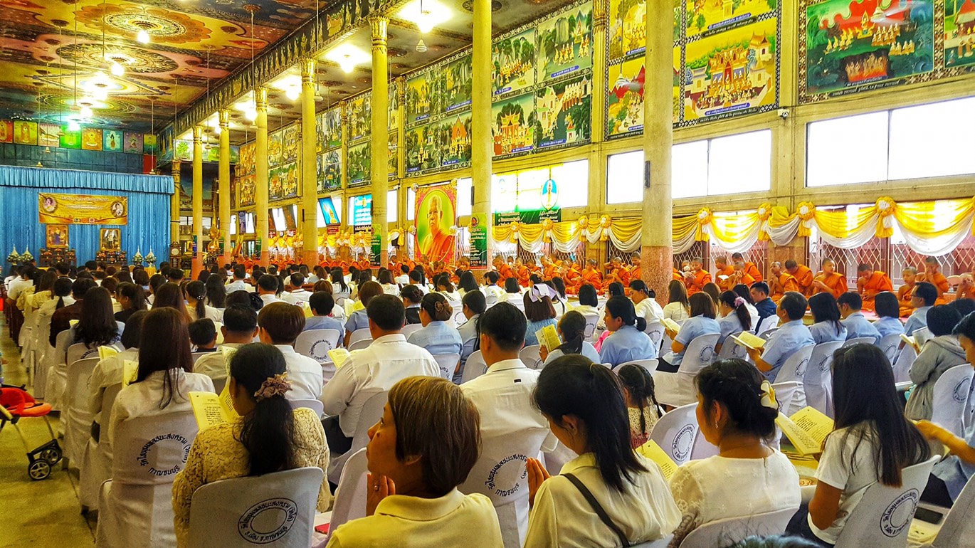 CDD@KAN>>>ร่วมพิธีเจริญพระพุทธมนต์เฉลิมพระเกียรติถวายพระพรชัยมงคลเป็นพระราชกุศล