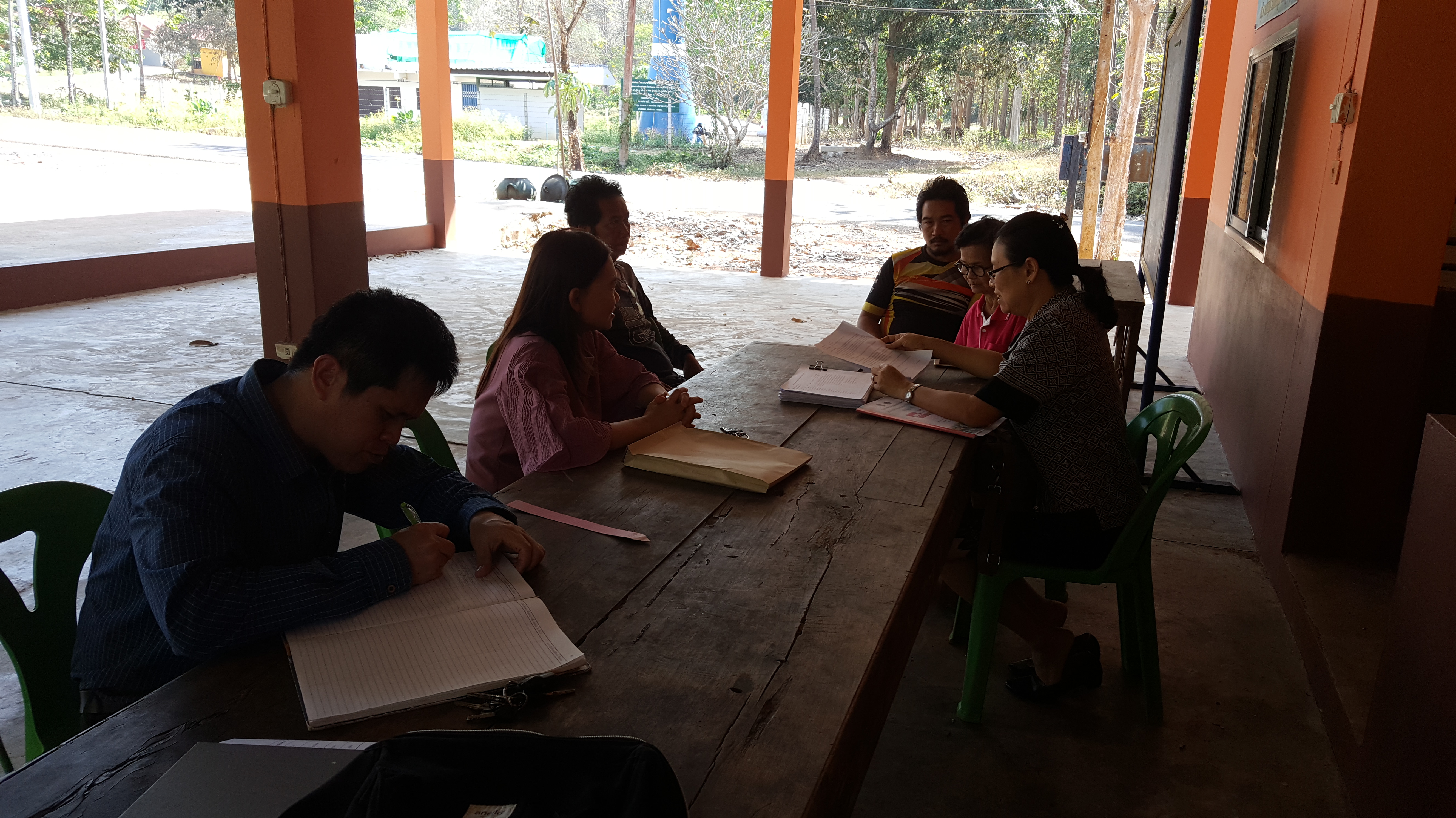 CDD@KAN>>>ลงพื้นที่ติดตามกิจกรรมการพัฒนาคุณภาพชีวิตของประชาชนจังหวัดกาญจนบุรีอำเภอทองผาภูมิ