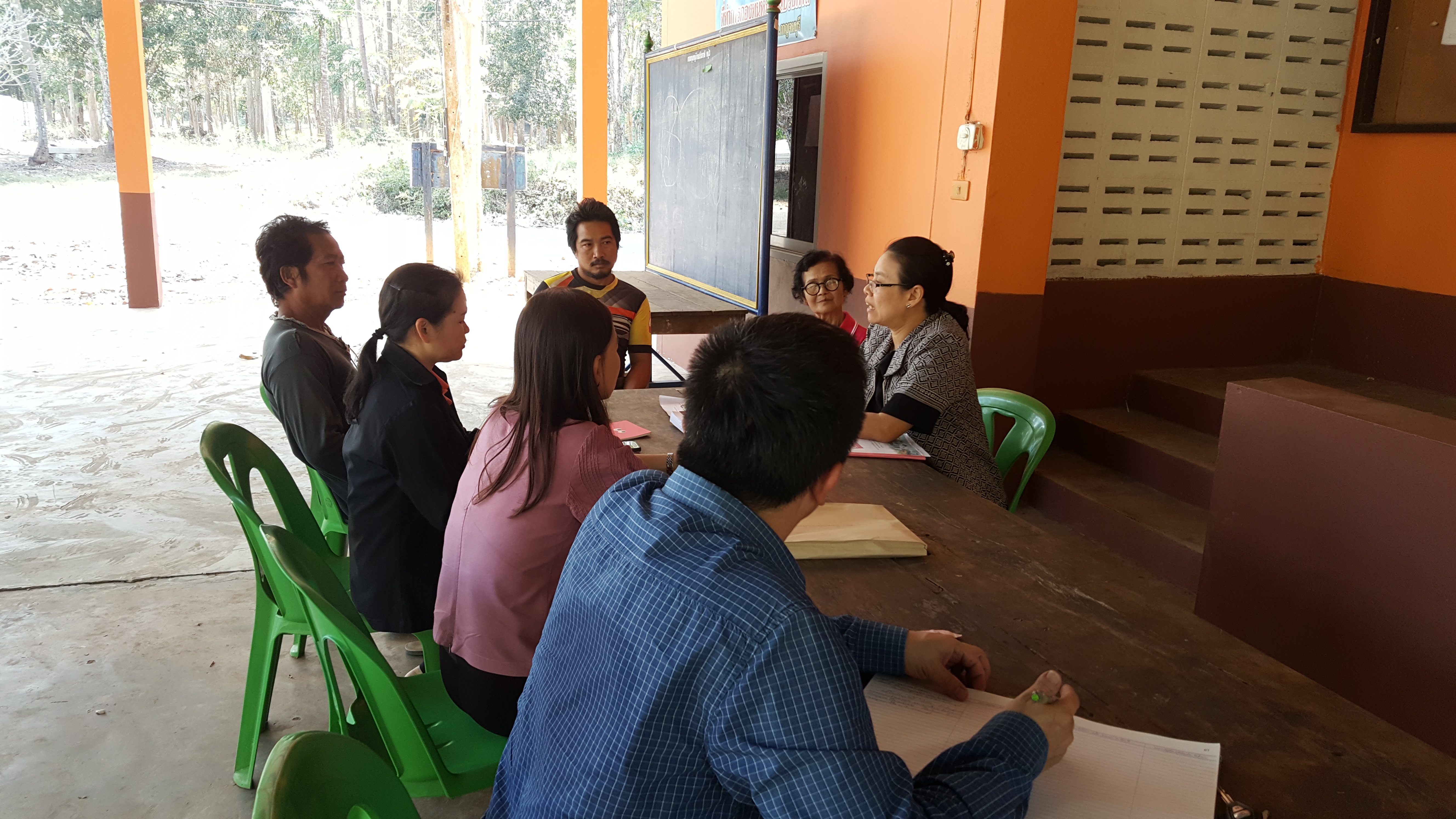 CDD@KAN>>>ลงพื้นที่ติดตามกิจกรรมการพัฒนาคุณภาพชีวิตของประชาชนจังหวัดกาญจนบุรีอำเภอทองผาภูมิ