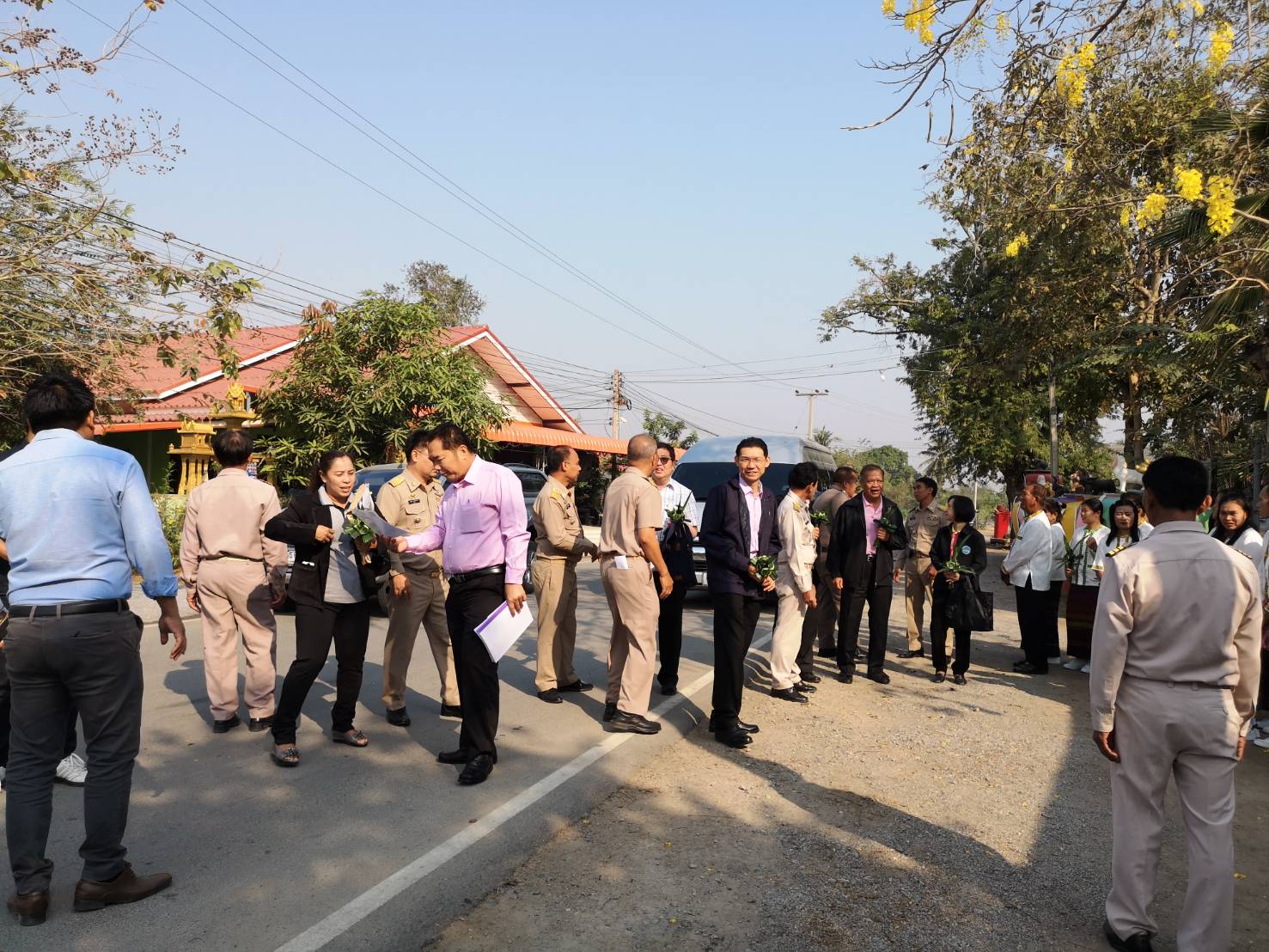 CDD@KAN>>ร่วมลงพื้นที่ตรวจประเมินผลงานและตัดสินการคัดเลือกหมู่บ้านดีเด่น (บ้านสวย เมืองสุข) ประจำปี 2562 ระดับจังหวัด