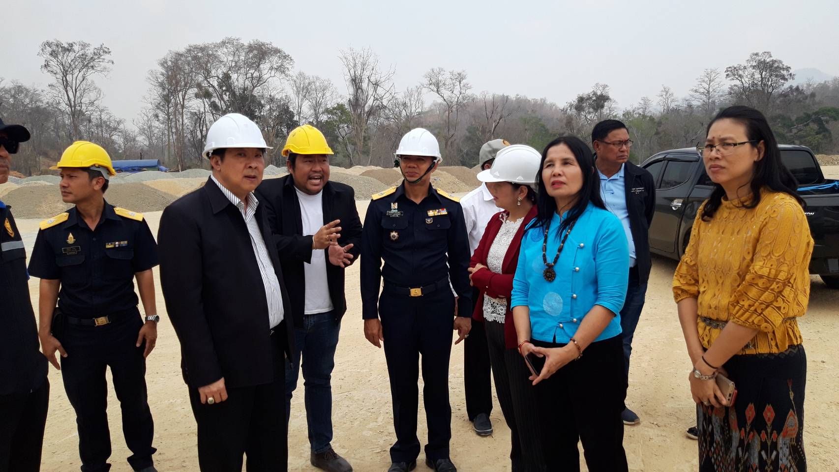 CDD@KAN>>>ร่วมต้อนรับผู้ตรวจราชการกระทรวงมหาดไทย พร้อมคณะ ลงพื้นที่กาญจนบุรี