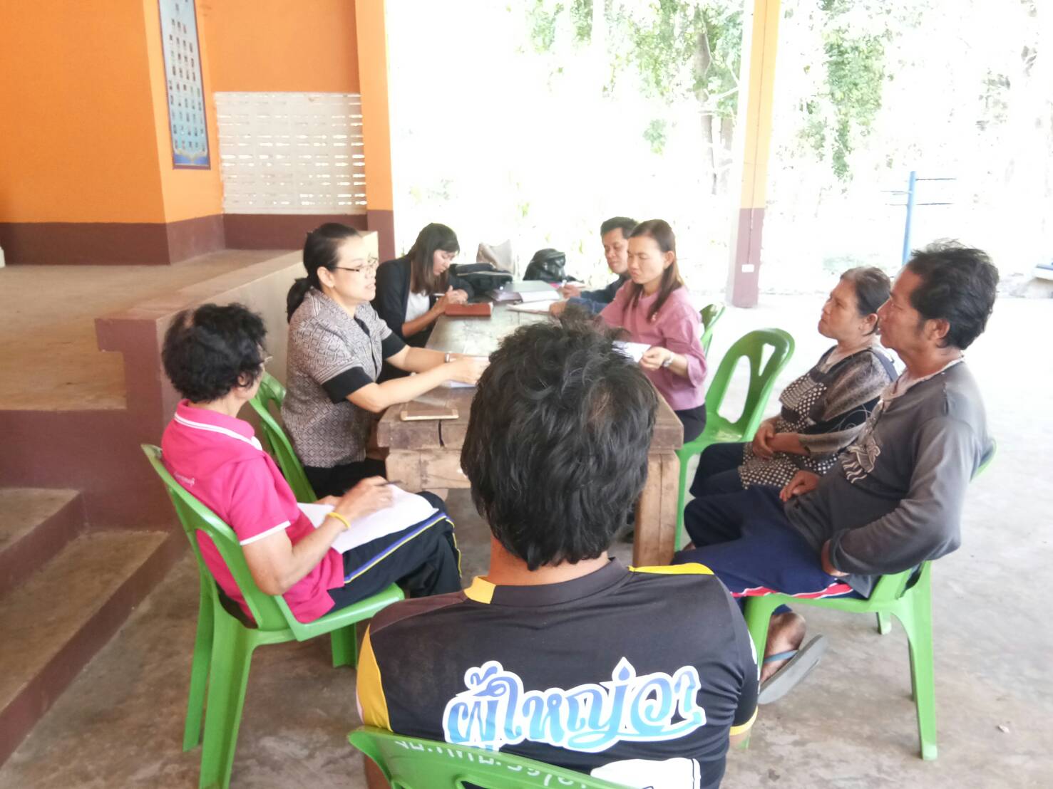 CDD@KAN>>>ลงพื้นที่ติดตามกิจกรรมการพัฒนาคุณภาพชีวิตของประชาชนจังหวัดกาญจนบุรีอำเภอทองผาภูมิ