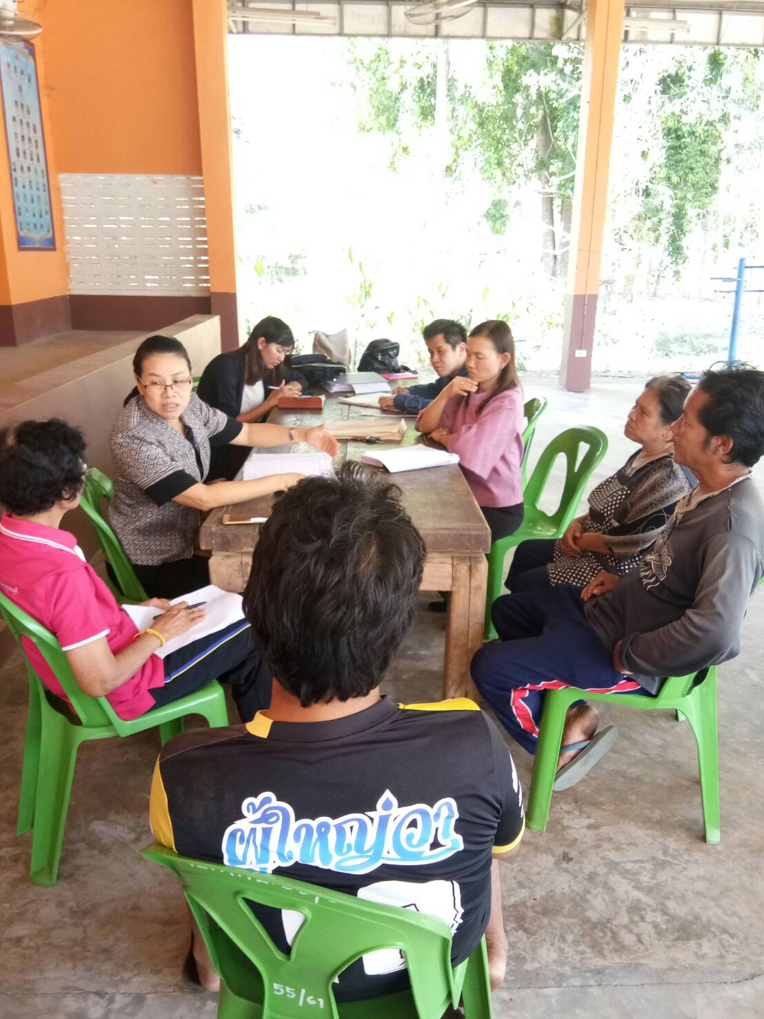 CDD@KAN>>>ลงพื้นที่ติดตามกิจกรรมการพัฒนาคุณภาพชีวิตของประชาชนจังหวัดกาญจนบุรีอำเภอทองผาภูมิ