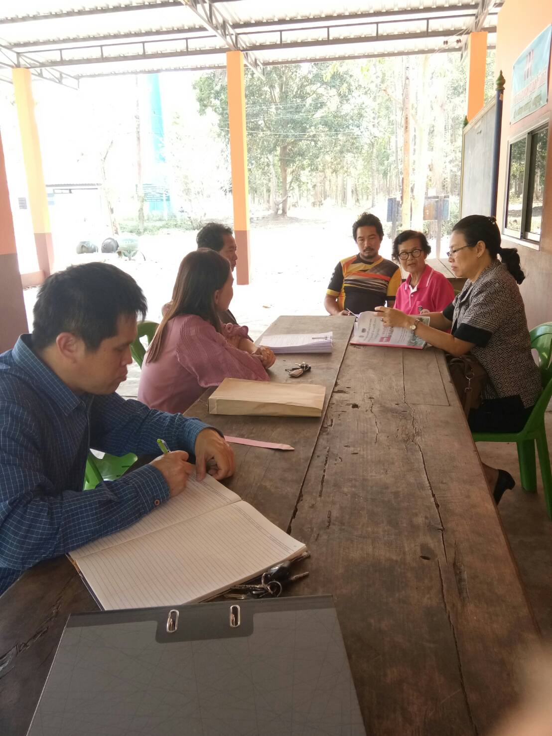CDD@KAN>>>ลงพื้นที่ติดตามกิจกรรมการพัฒนาคุณภาพชีวิตของประชาชนจังหวัดกาญจนบุรีอำเภอทองผาภูมิ