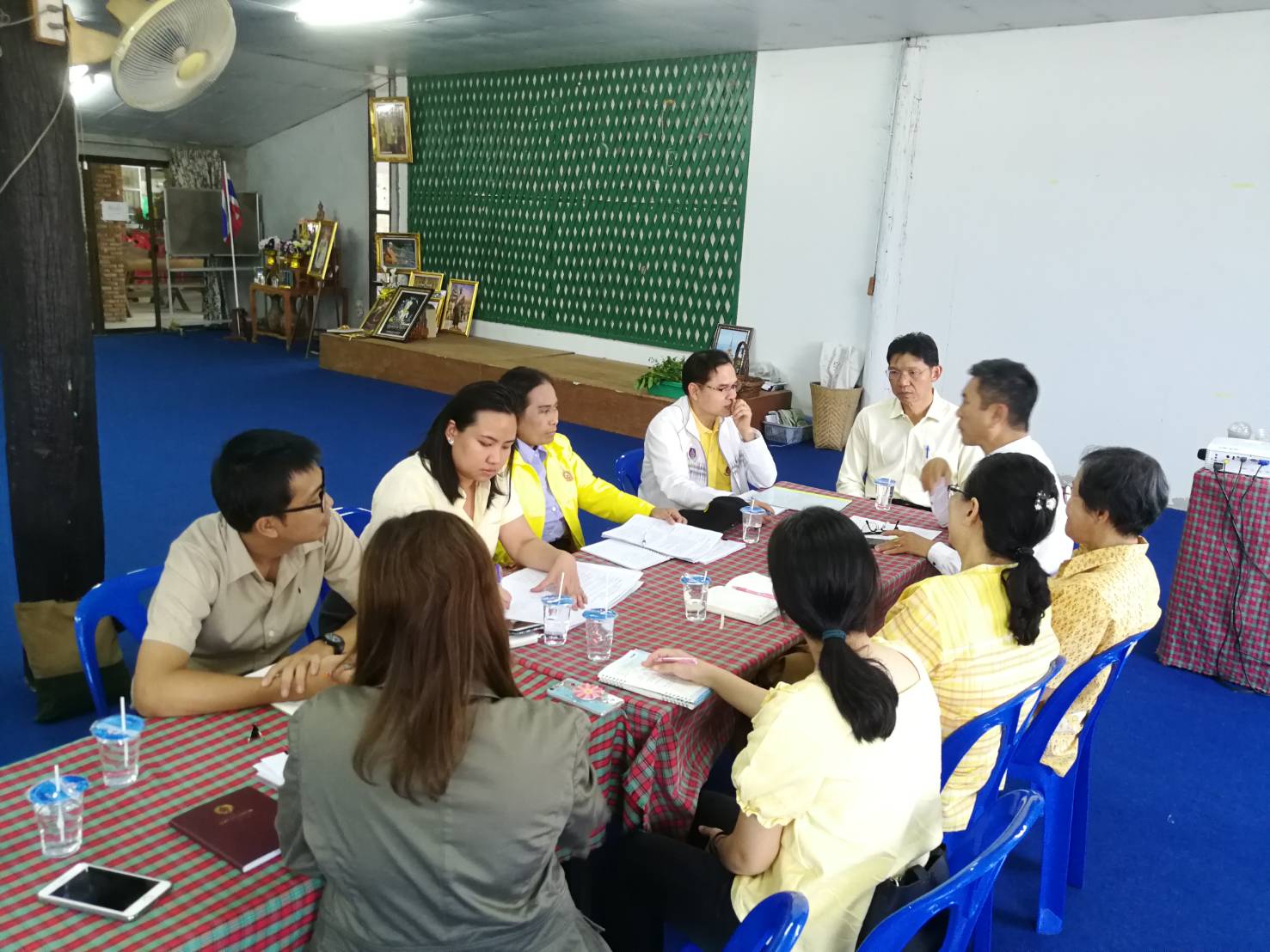 CDD@KAN>>>คณะติดตามจากกรมฯ ลงพื้นที่ศูนย์กสิกรรมธรรมชาติ ติดตามประชารัฐ