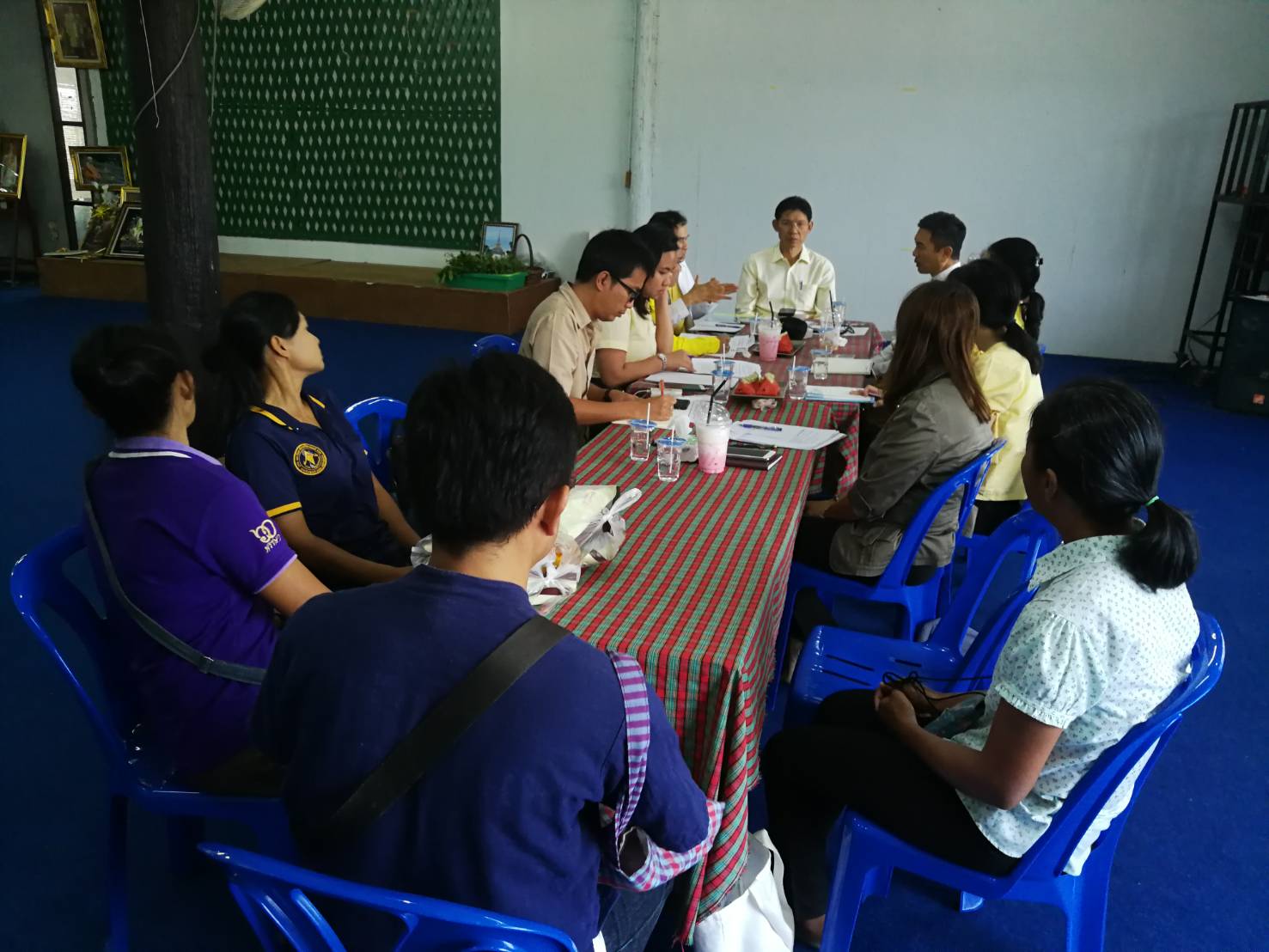 CDD@KAN>>>คณะติดตามจากกรมฯ ลงพื้นที่ศูนย์กสิกรรมธรรมชาติ ติดตามประชารัฐ