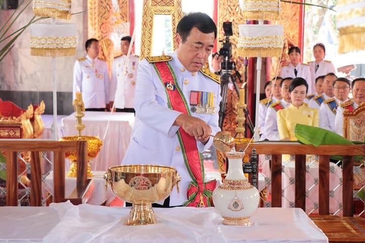 CDD@KAN>>>พช.กาญจน์ ร่วมพิธีเวียนเทียนสมโภชน้ำอภิเษก