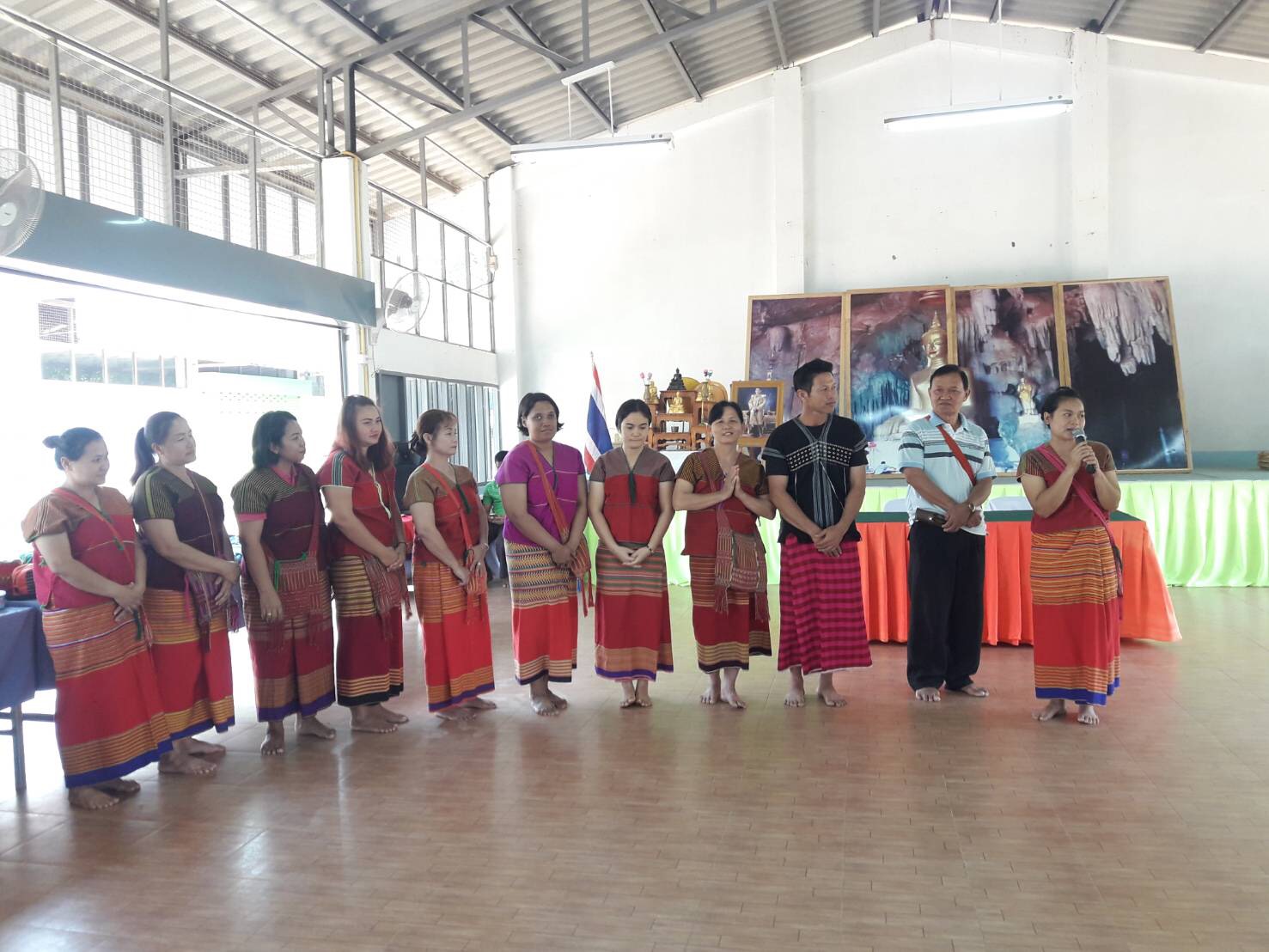CDD@KAN>>>คณะติดตามจากกรมฯ ลงพื้นที่บ้านปลายนาสวน ศรีสวัสดิ์