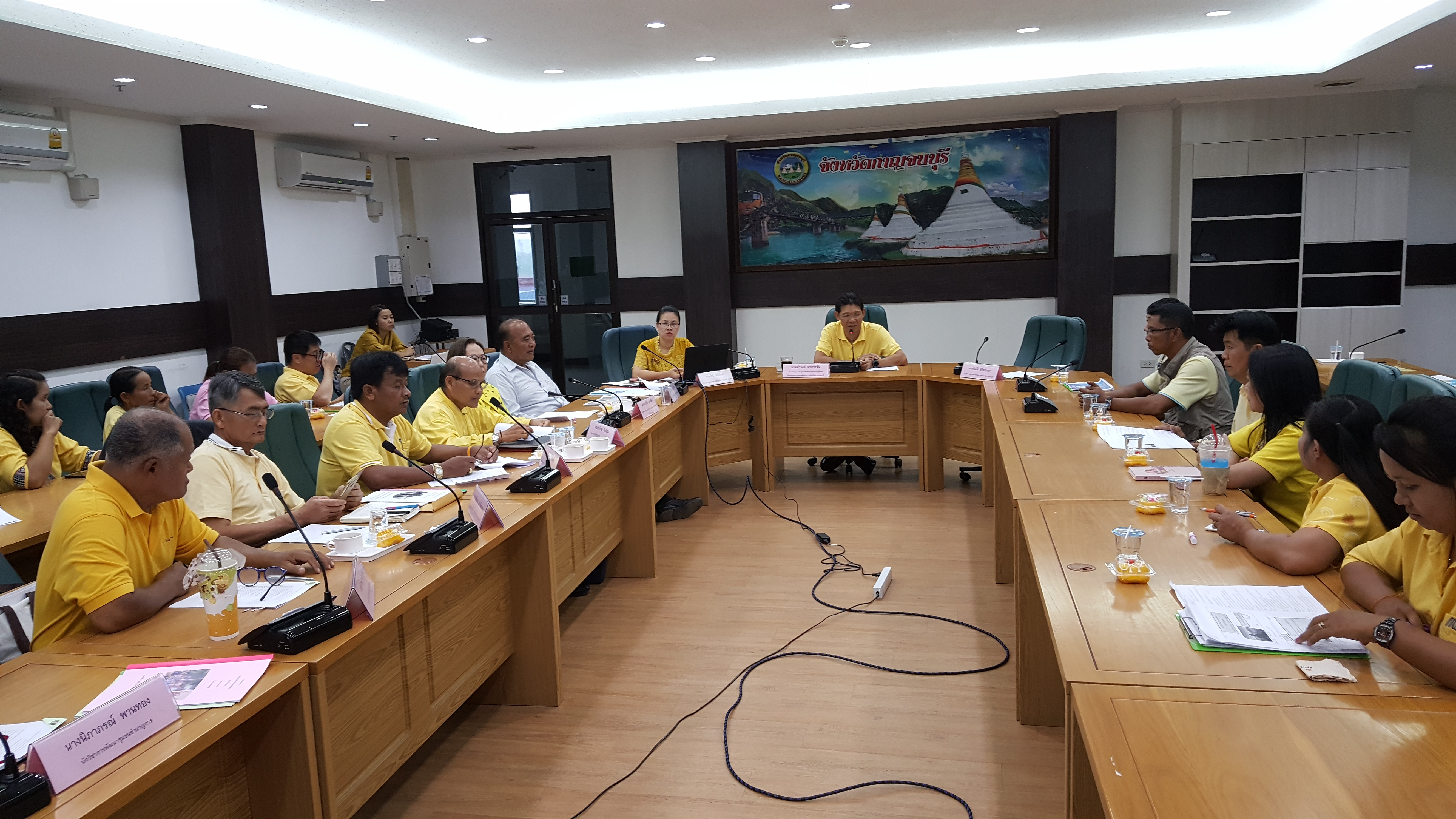 CDD@KAN>>>เมืองกาญจน์ประชุมทีมคัดเลือกสัมมาชีพตัวอย่างปี 62