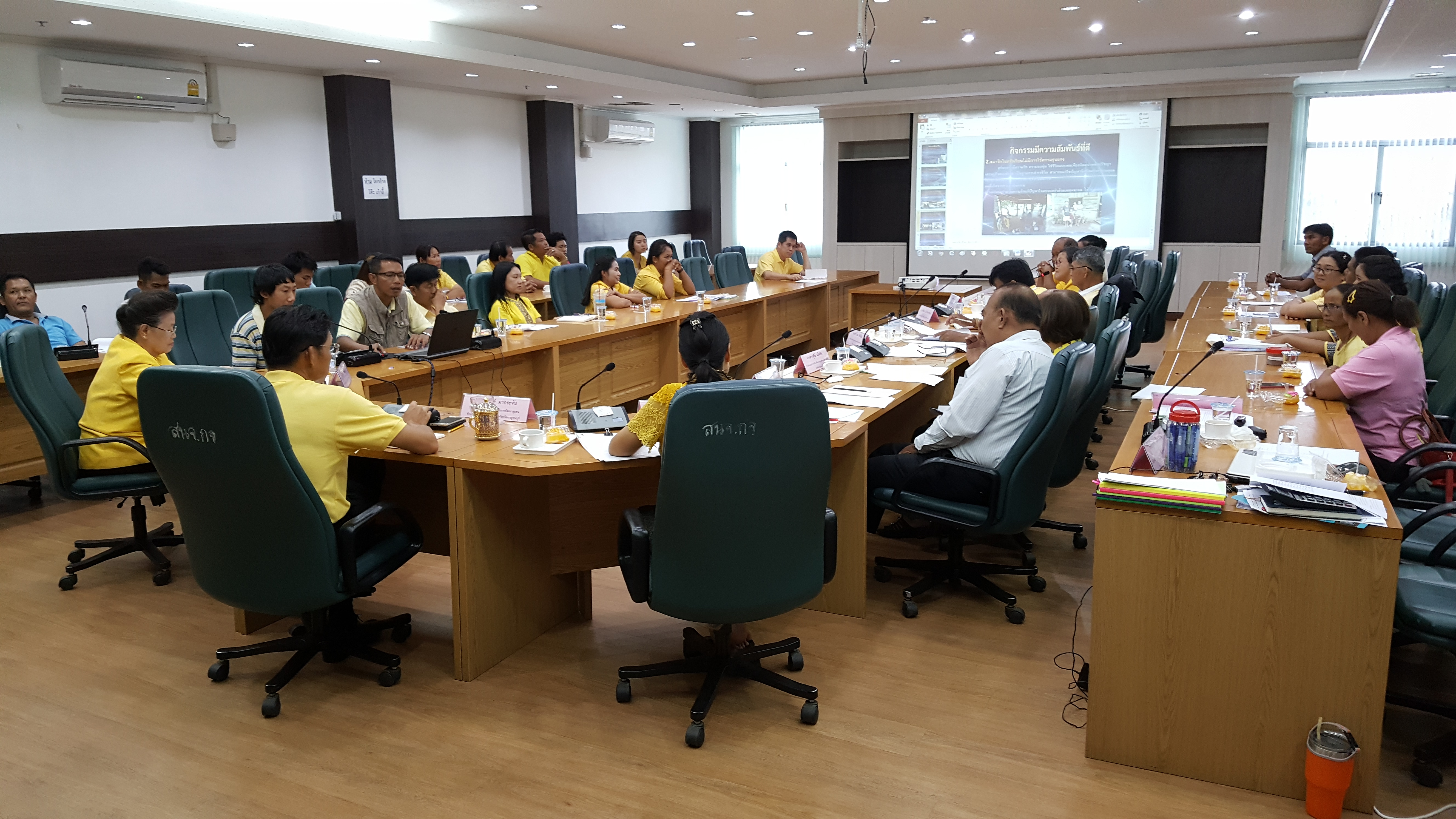 CDD@KAN>>>เมืองกาญจน์ประชุมทีมคัดเลือกสัมมาชีพตัวอย่างปี 62