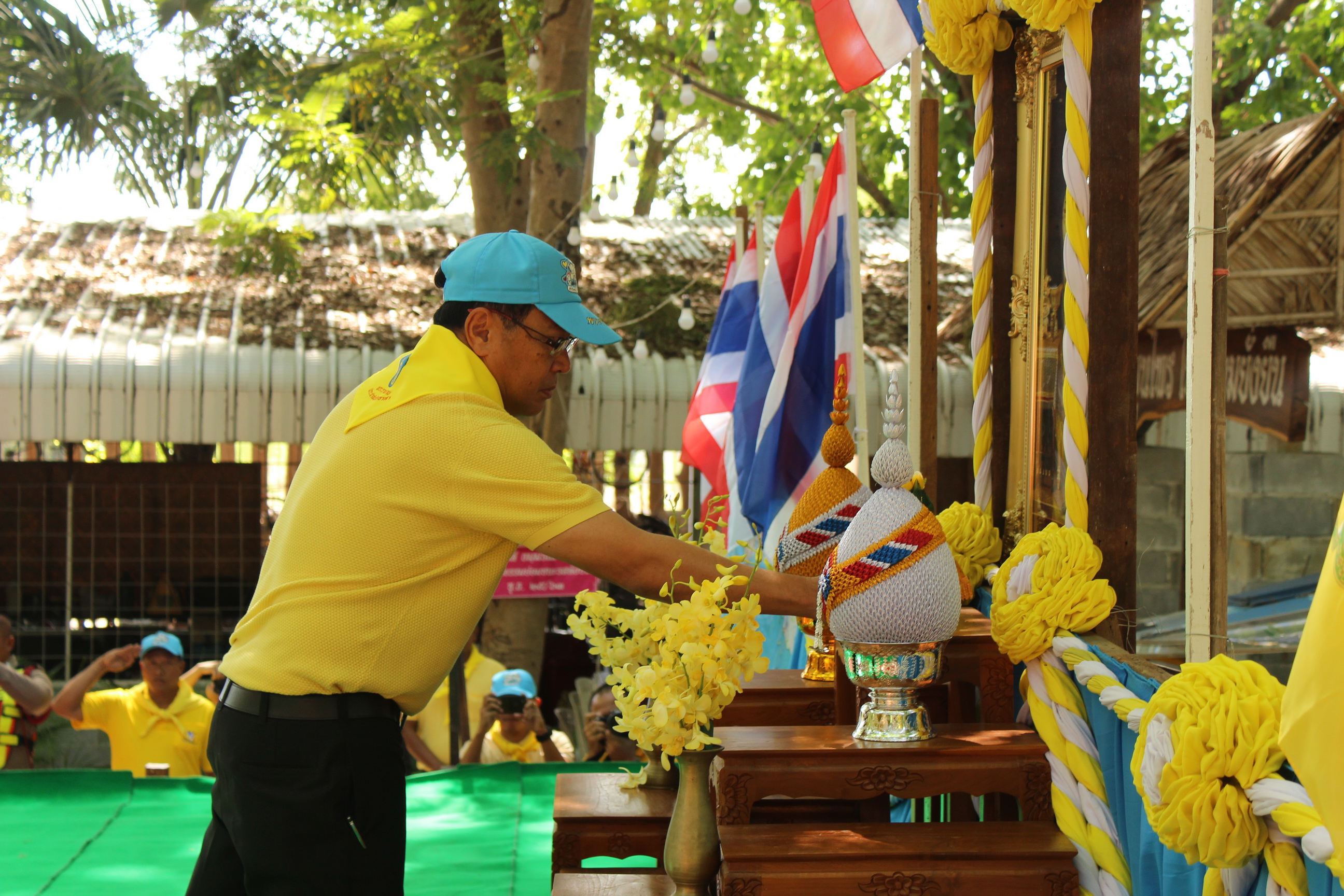 CDD@KAN>>>เมืองกาญจน์รวมใจ จัดโครงการพัฒนาหมู่บ้านเศรษฐกิจพอเพียง มั่นคง มั่งคั่ง ยั่งยืน เฉลิมพระเกียรติเนื่องในโอกาสมหามงคลพระราชพิธีบรมราชาภิเษก