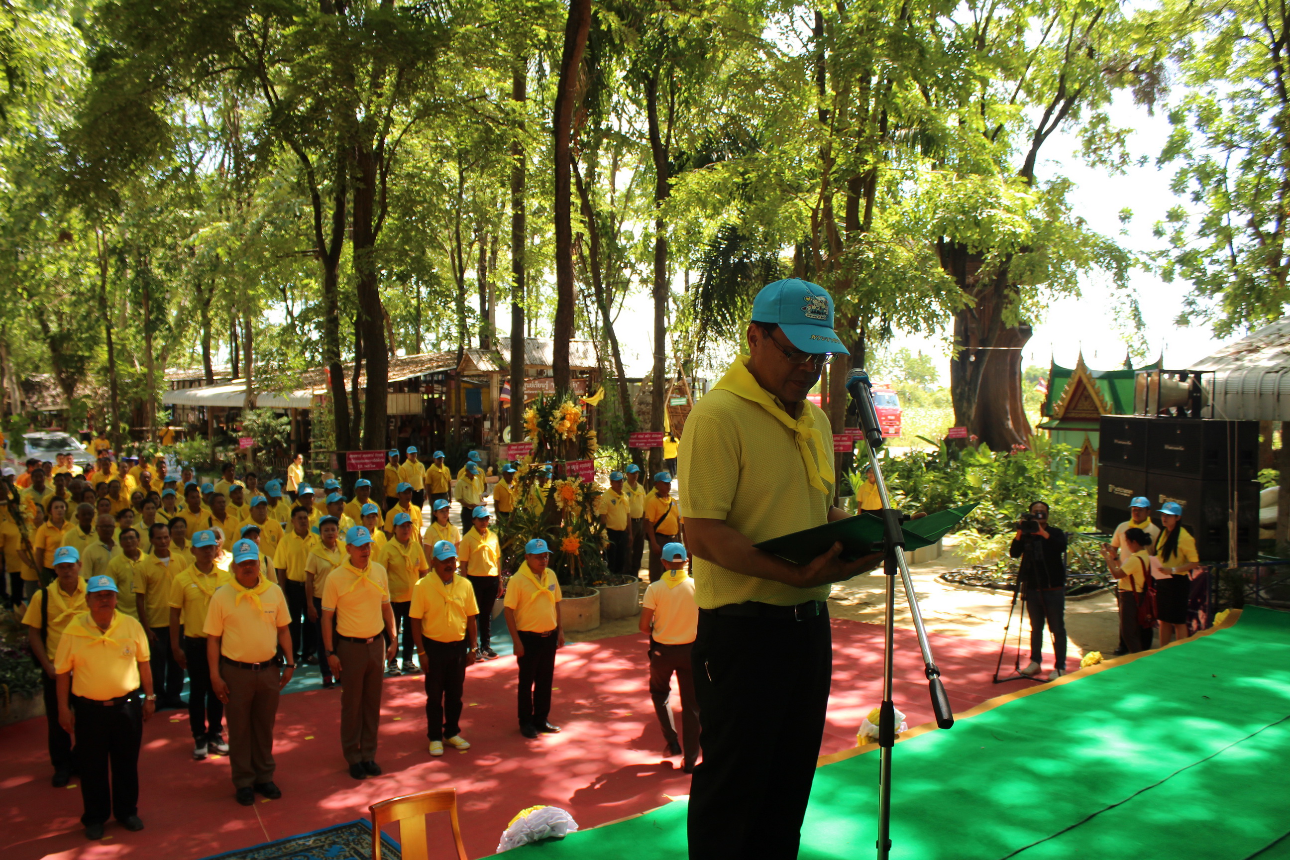 CDD@KAN>>>เมืองกาญจน์รวมใจ จัดโครงการพัฒนาหมู่บ้านเศรษฐกิจพอเพียง มั่นคง มั่งคั่ง ยั่งยืน เฉลิมพระเกียรติเนื่องในโอกาสมหามงคลพระราชพิธีบรมราชาภิเษก