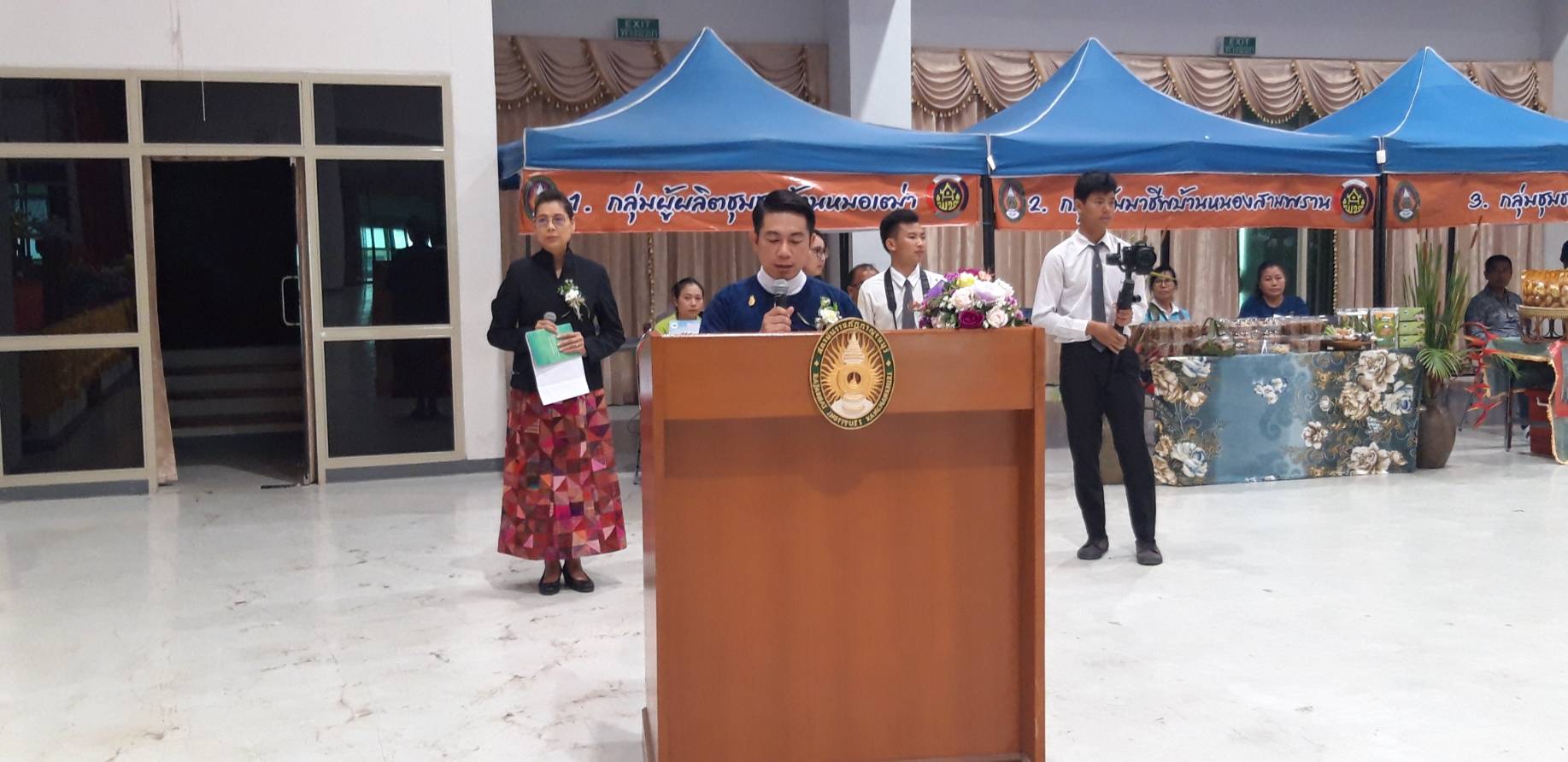 CDD@KAN>>>พัฒนาชุมชนกาญจน์จับมือร่วมกับราชภัฎกาญจน์ จัดเวทียกระดับคุณภาพผลิตภัณฑ์ OTOP