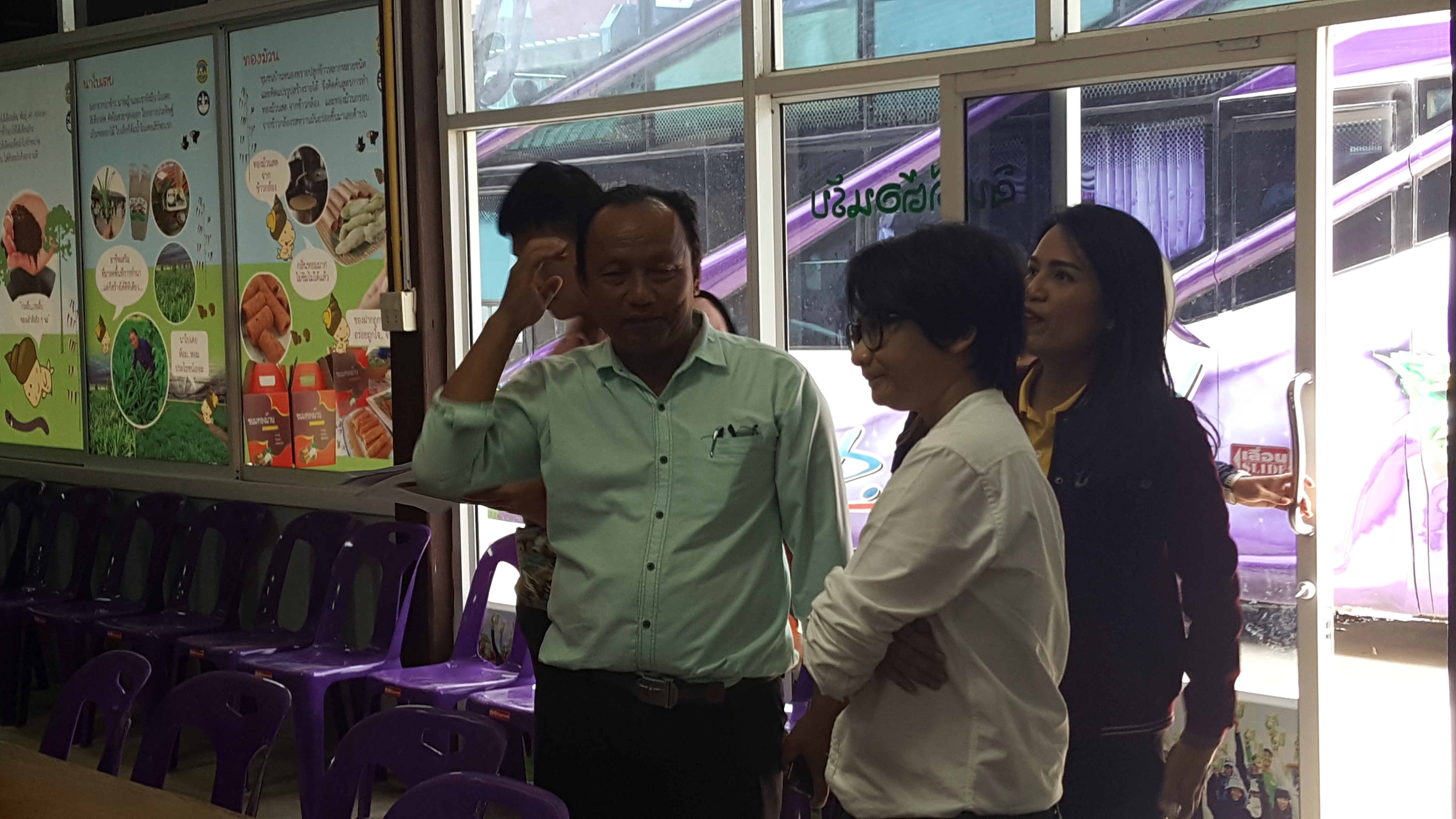 CDD@KAN>>>สำนักงานเสริมสร้างความเข้มแข็งชุมชน กรมการพัฒนาชุมชน ลงพื้นที่ติดตามโรงเรียนเศรษฐกิจพอเพียงบ้านหนองทราย