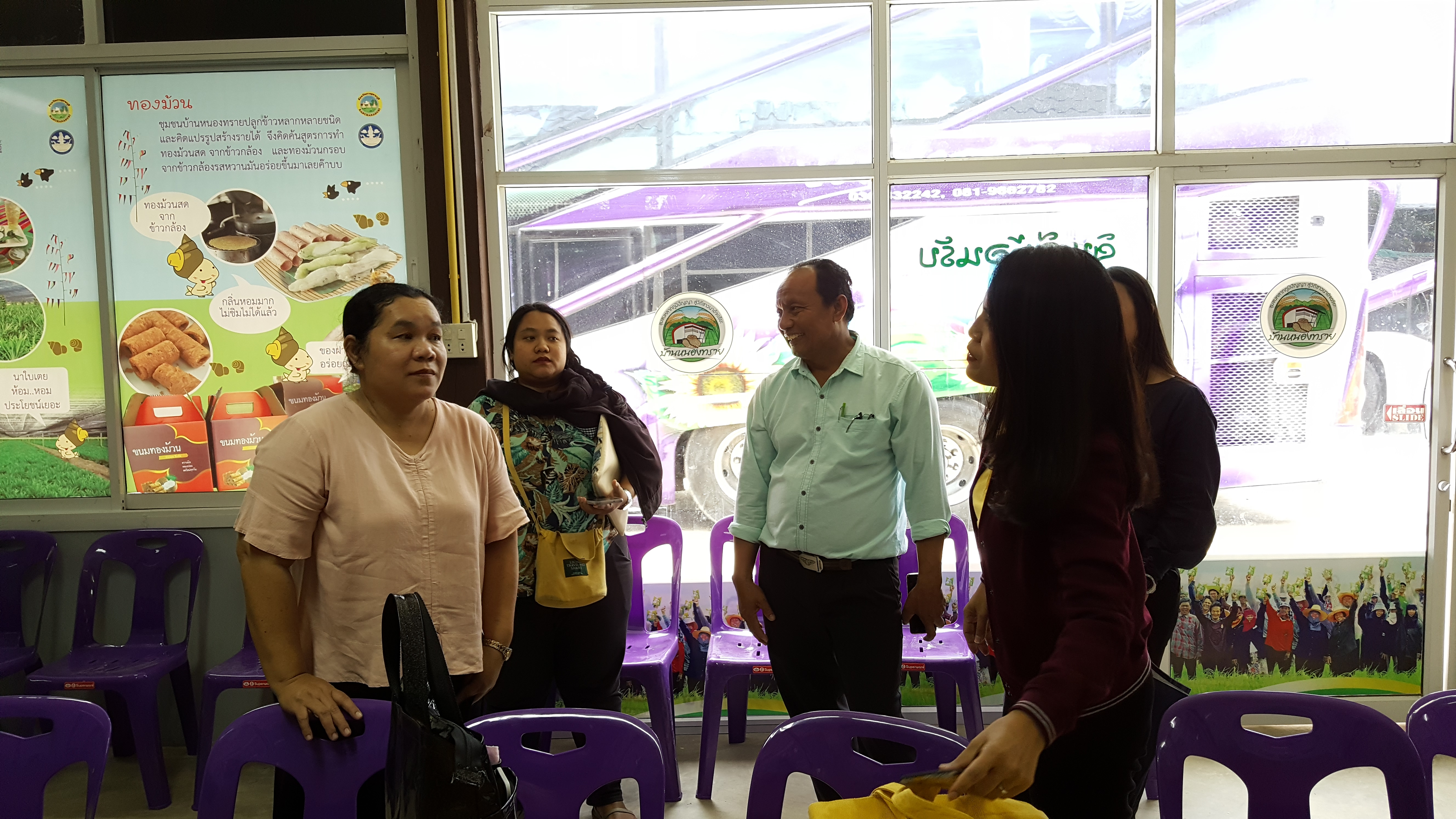 CDD@KAN>>>สำนักงานเสริมสร้างความเข้มแข็งชุมชน กรมการพัฒนาชุมชน ลงพื้นที่ติดตามโรงเรียนเศรษฐกิจพอเพียงบ้านหนองทราย