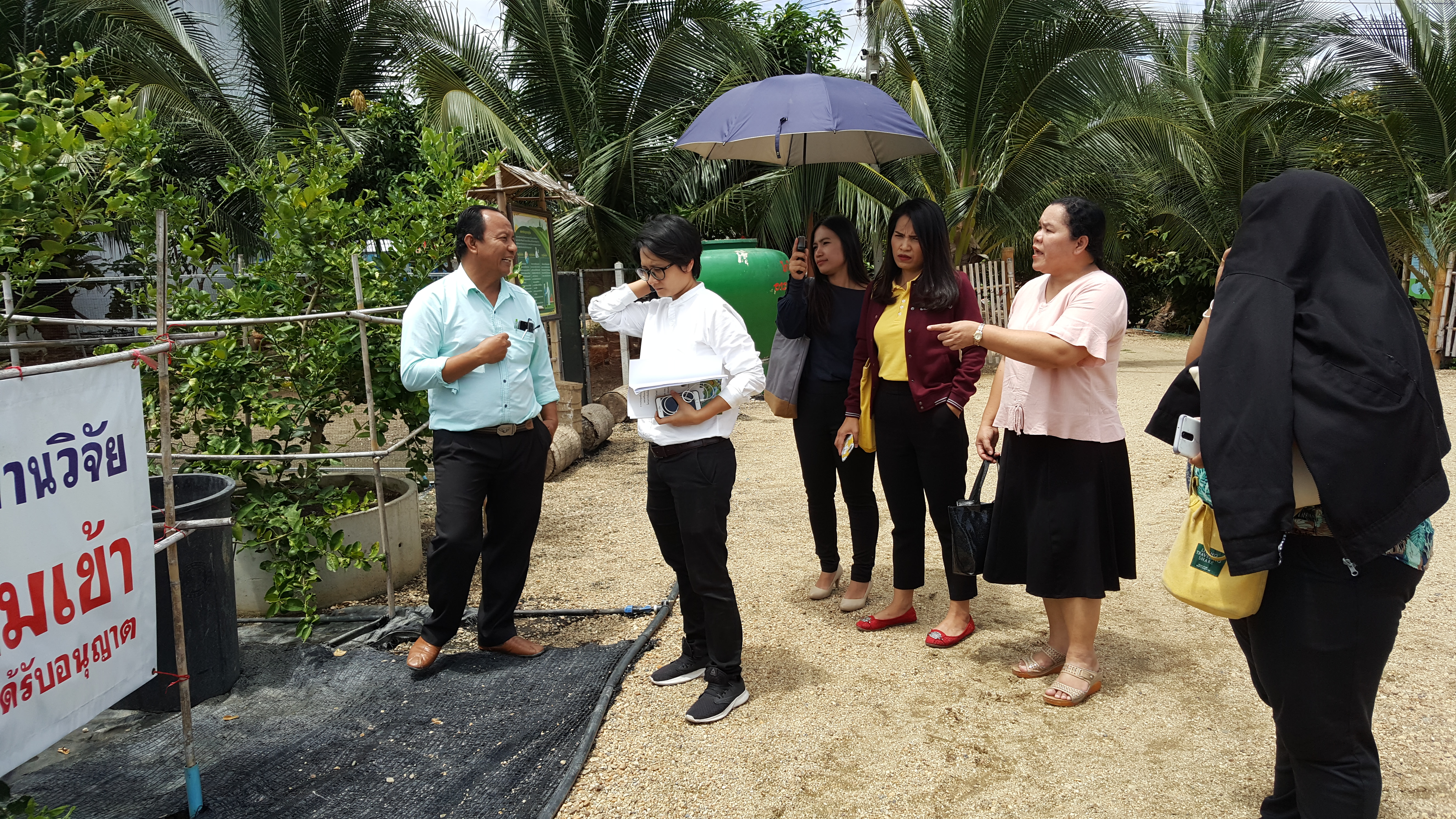 CDD@KAN>>>สำนักงานเสริมสร้างความเข้มแข็งชุมชน กรมการพัฒนาชุมชน ลงพื้นที่ติดตามโรงเรียนเศรษฐกิจพอเพียงบ้านหนองทราย