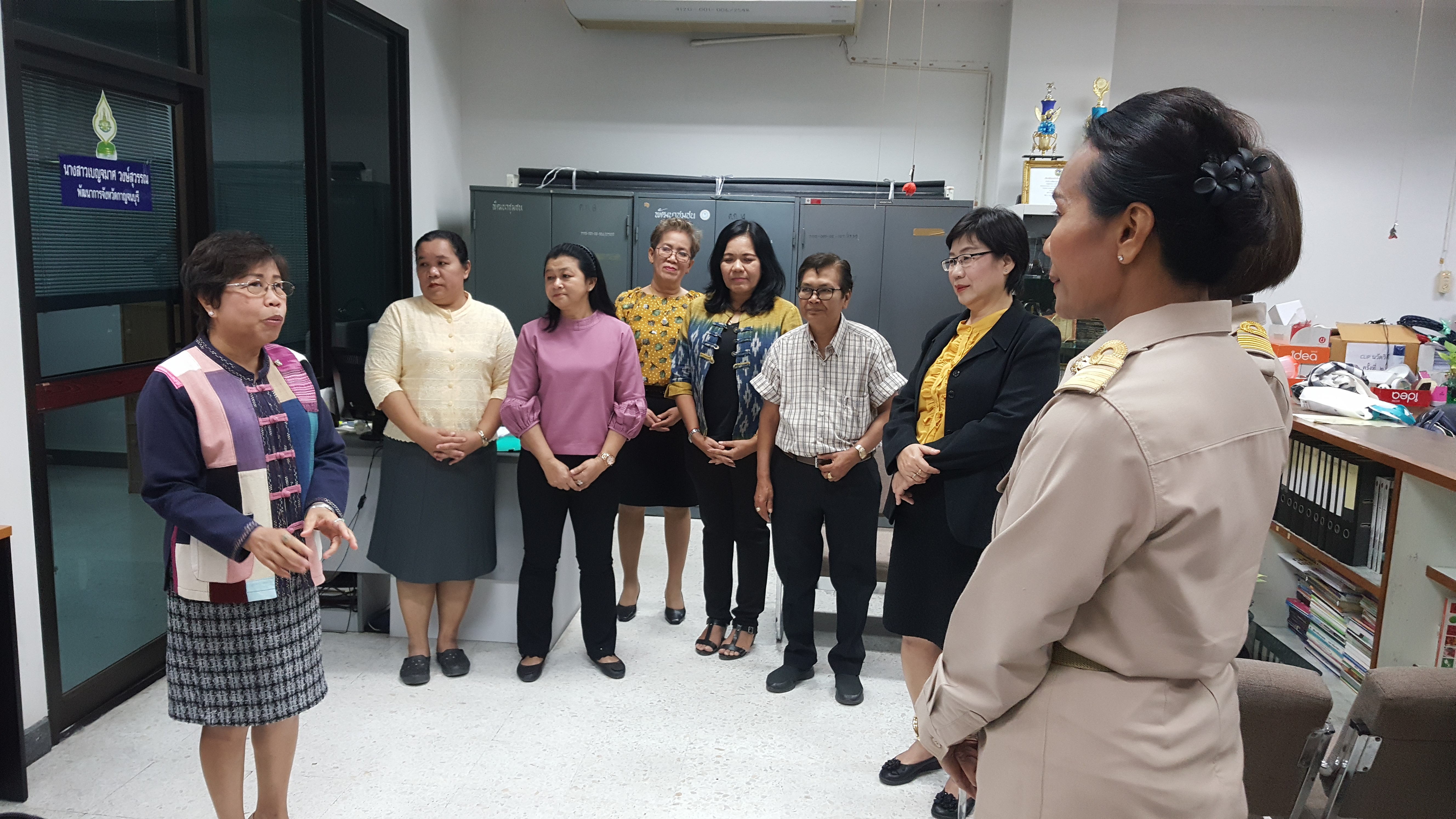 CDD@KAN>>>ต้อนรับพัฒนาการอำเภอใหม่เข้าสู่ครอบครัวพัฒนาชุมชนกาญจน์