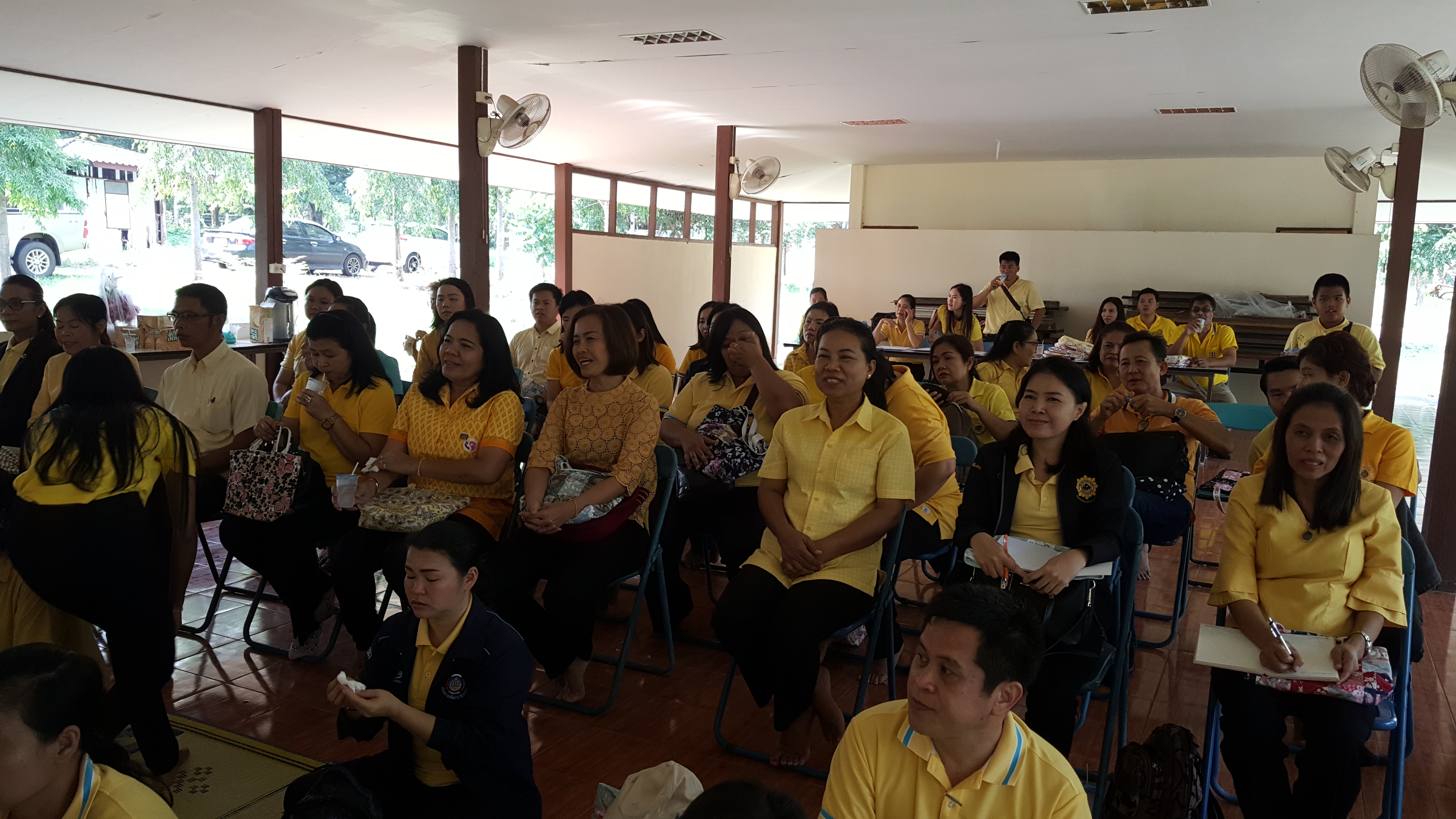 CDD@KAN>>>พัฒนาชุมชนกาญจนบุรีจัดโครงการเพิ่มประสิทธิภาพบุคลากรด้านจิตอาสาและการบริหารจัดการท่องเที่ยวชุมชน