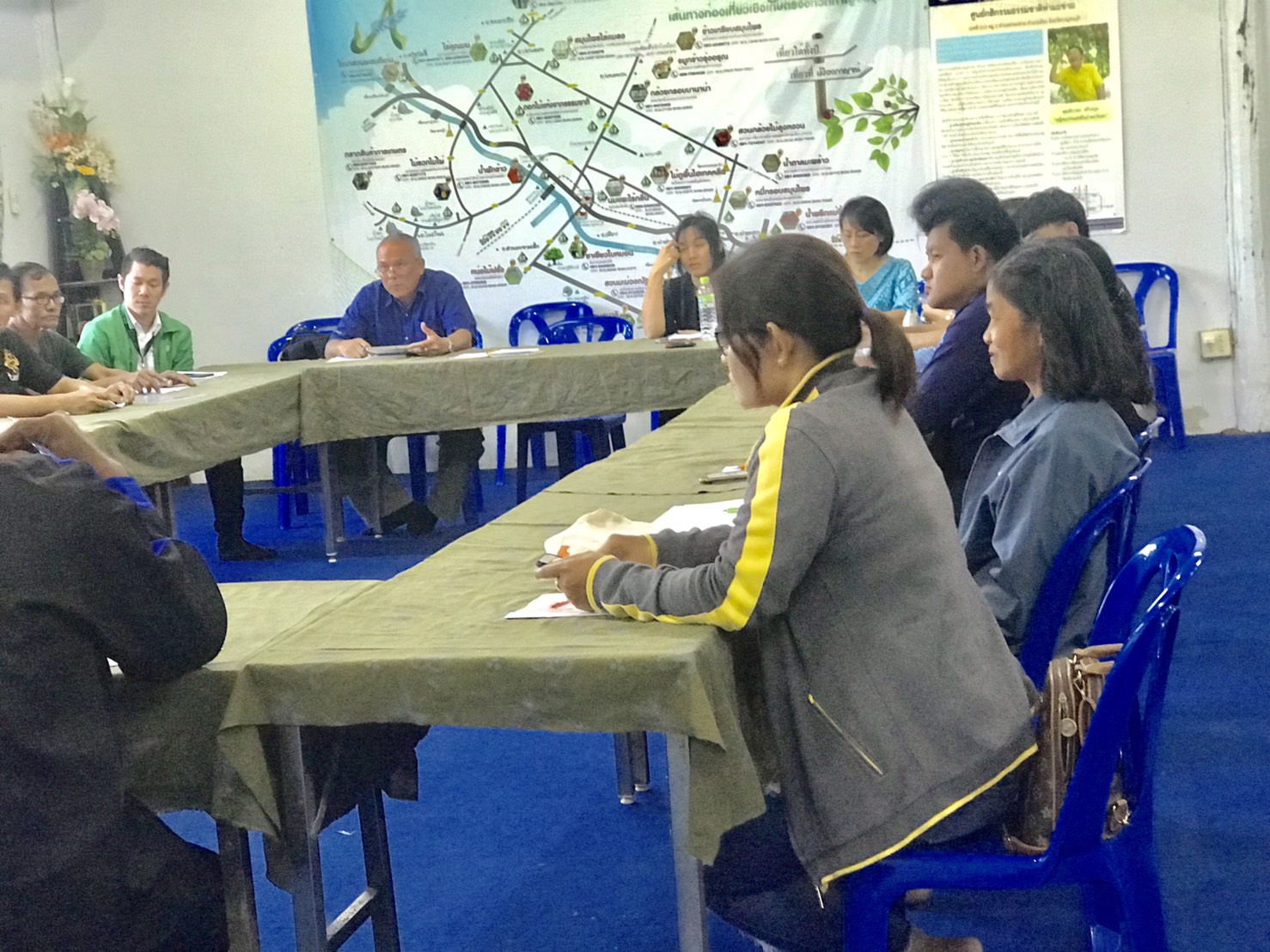 CDD@KAN>>>พัฒนาชุมชนกาญจน์จัดประชุมเชิงปฏิบัติการสร้างเครือข่ายอาหารปลอดภัย โดยกลไกประชารัฐต่อยอดการพัฒนาชุมชนท่องเที่ยว OTOP นวัตวิถี ระดับ C