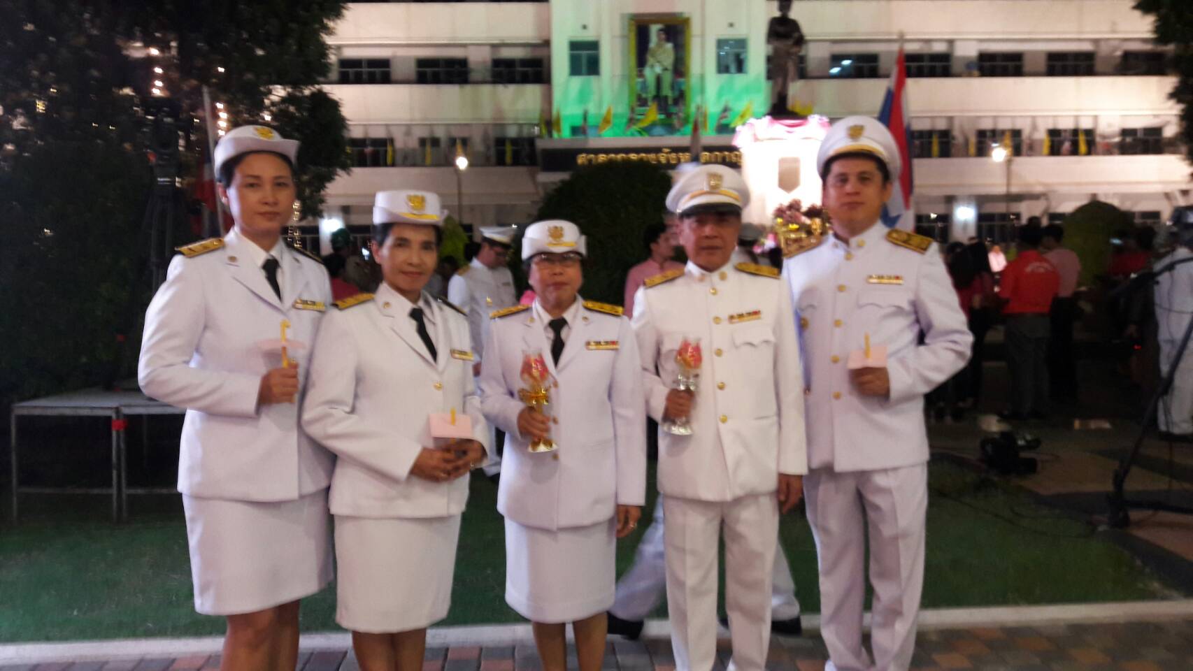 CDD@KAN>>>พัฒนาชุมชนกาญจน์ ร่วมพิธีเนื่องในวันปิยมหาราช