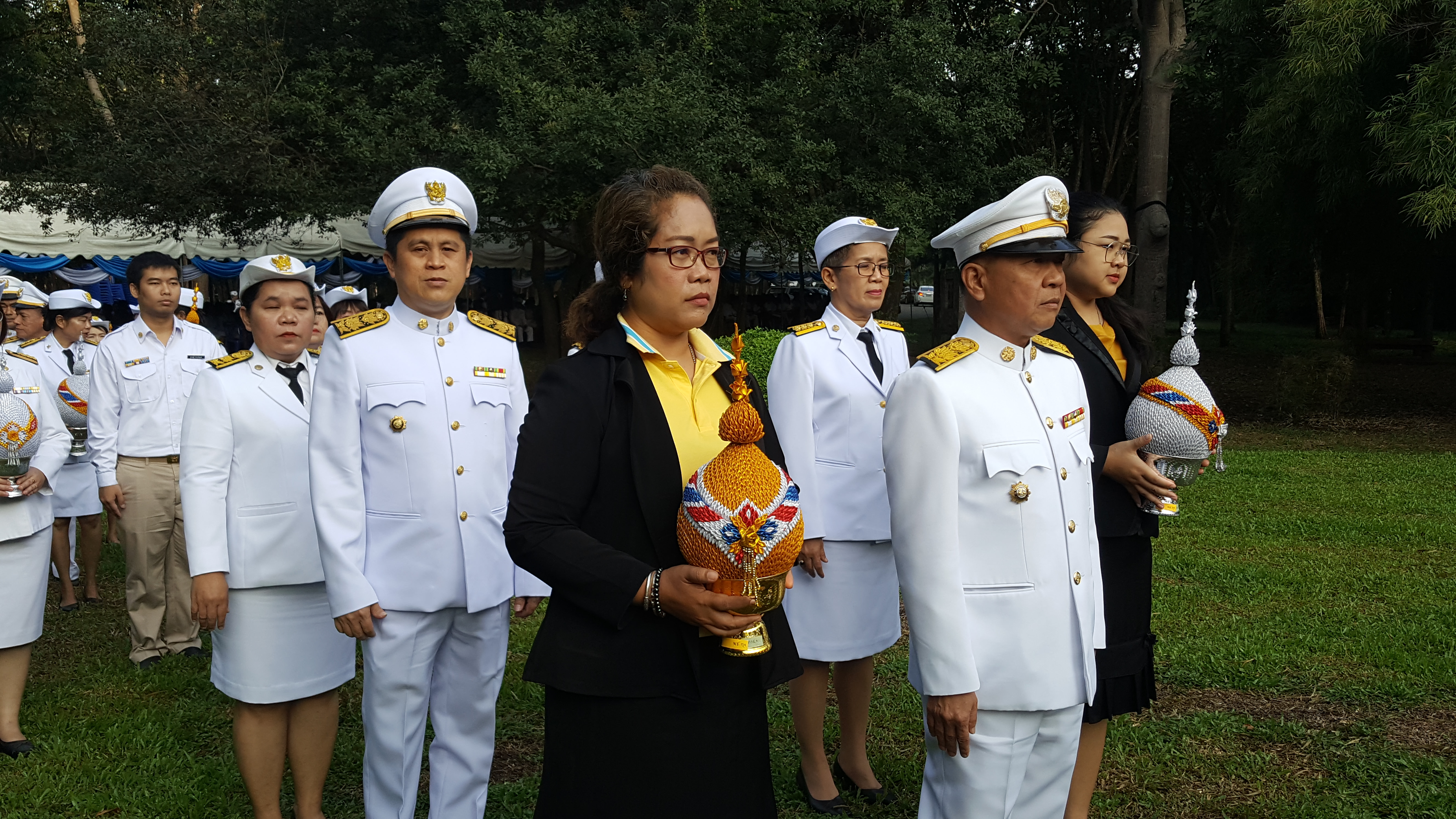 CDD@KAN>>>พัฒนาชุมชนกาญจนบุรี ร่วมพิธีถวายราชสักการะเนื่องในวันคล้ายวันพระราชสมภพของสมเด็จพระศรีนครินทราบรมราชชนนี