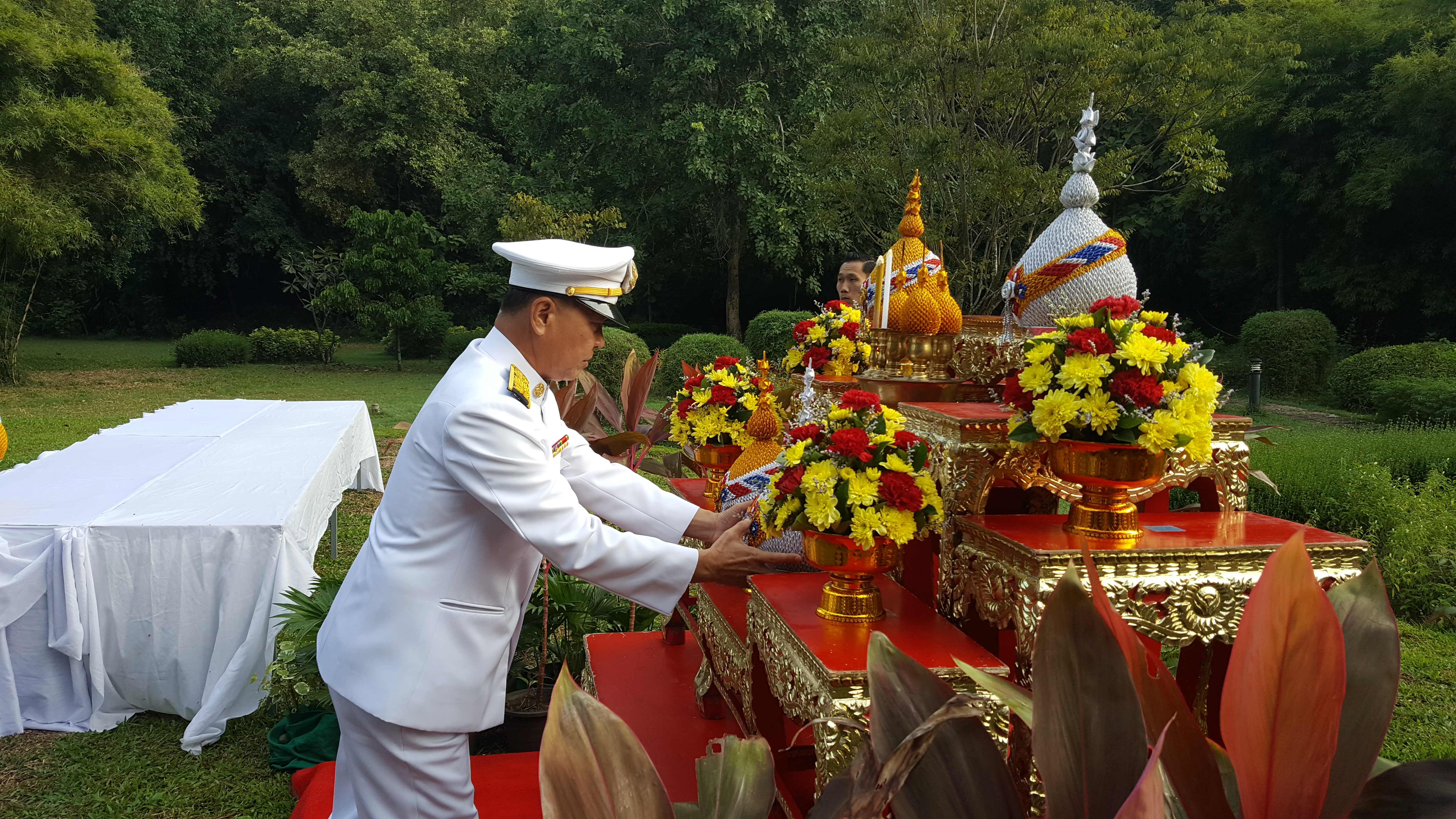 CDD@KAN>>>พัฒนาชุมชนกาญจนบุรี ร่วมพิธีถวายราชสักการะเนื่องในวันคล้ายวันพระราชสมภพของสมเด็จพระศรีนครินทราบรมราชชนนี
