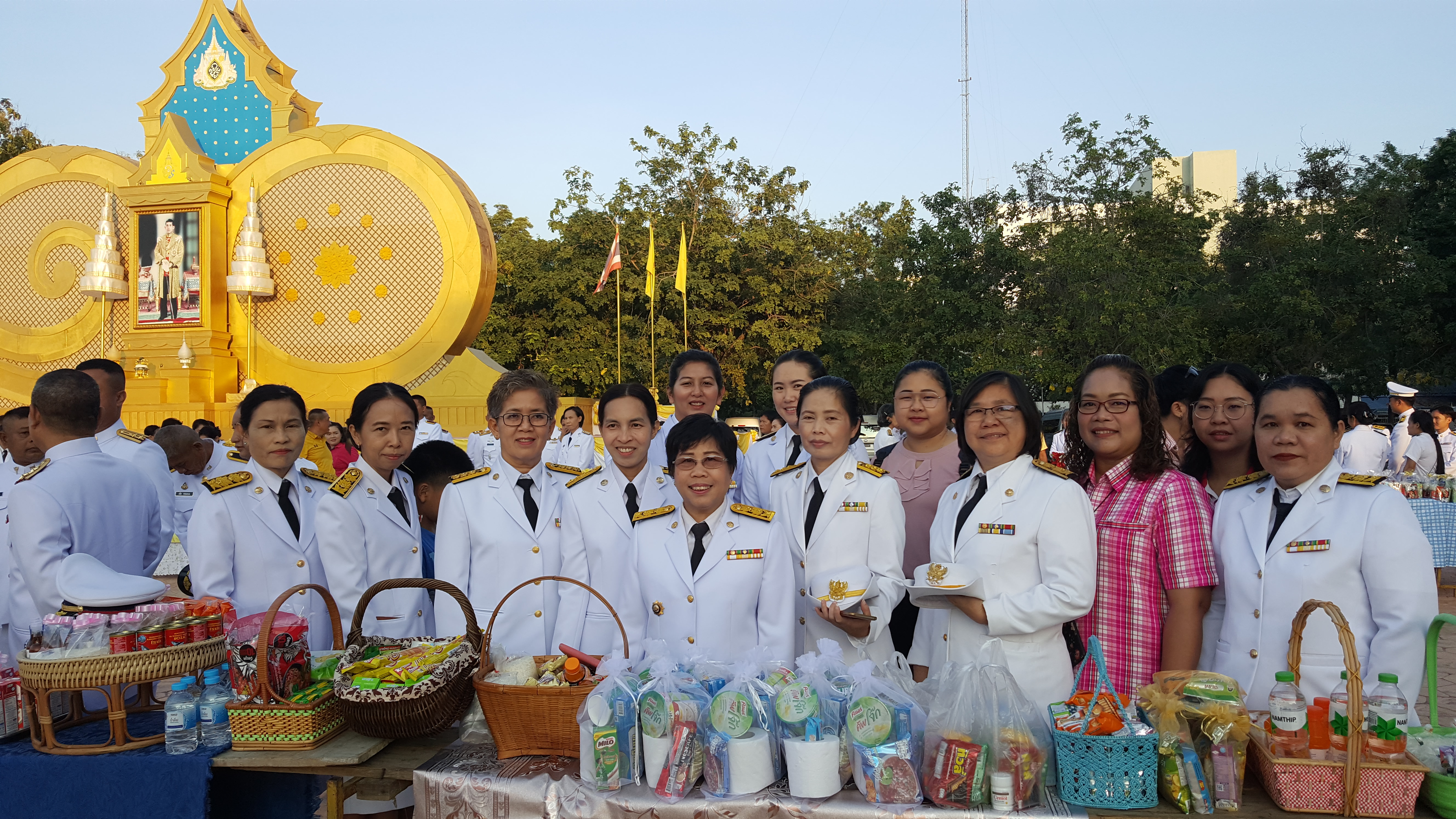 CDD@KAN>>>พัฒนาชุมชนกาญจน์ ร่วมพิธีเนื่องในวันปิยมหาราช