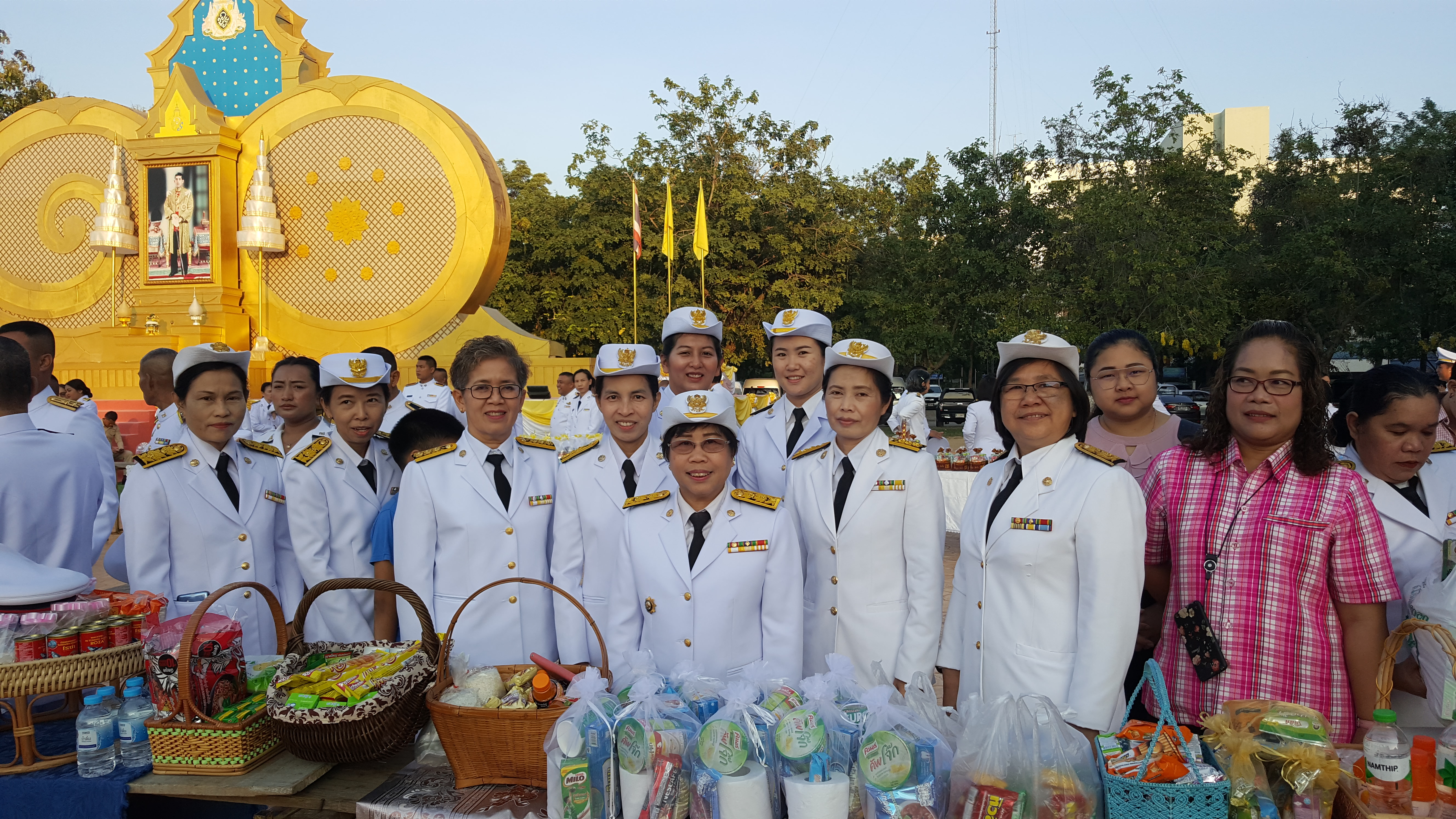 CDD@KAN>>>พัฒนาชุมชนกาญจน์ ร่วมพิธีเนื่องในวันปิยมหาราช