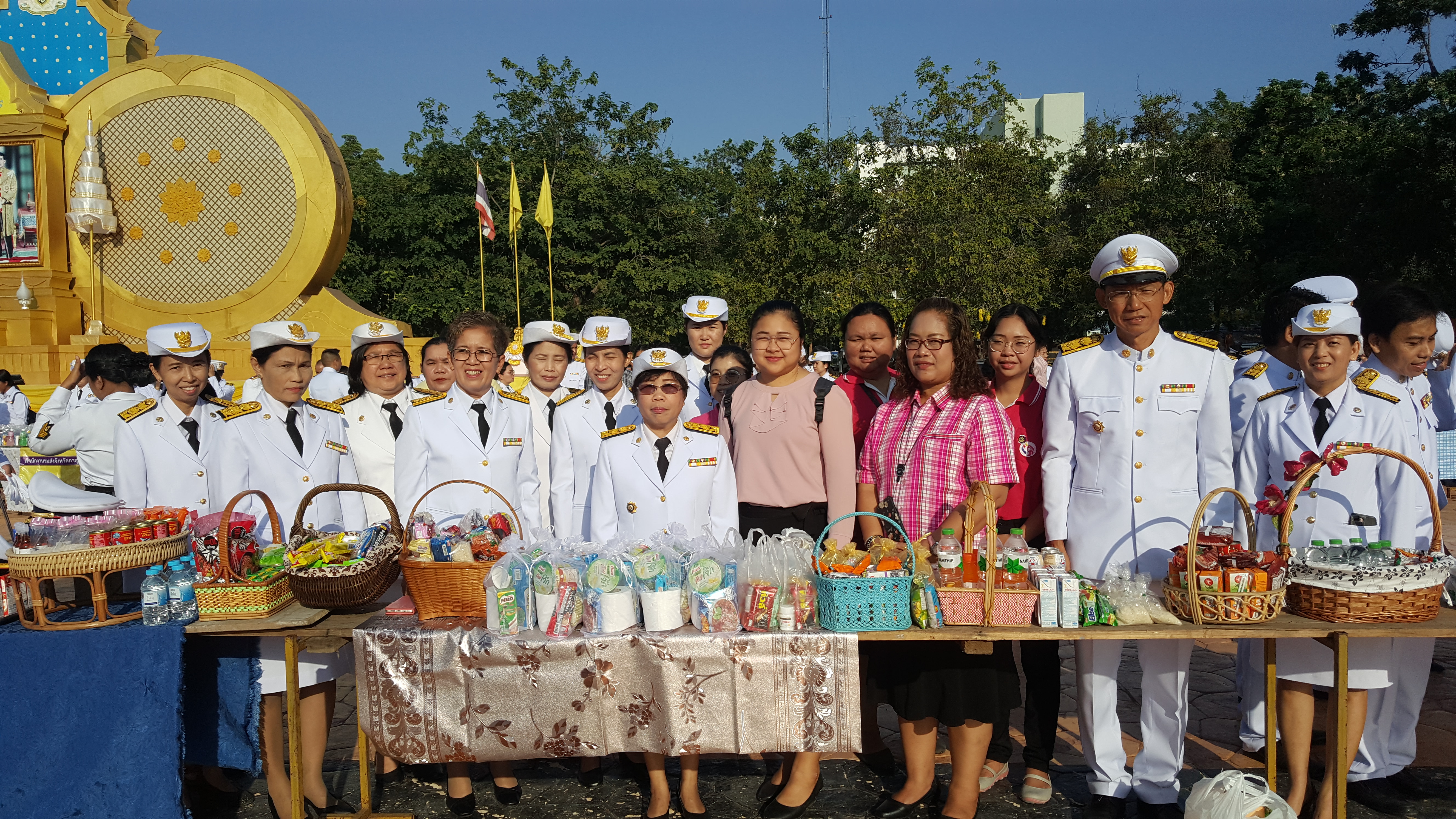 CDD@KAN>>>พัฒนาชุมชนกาญจน์ ร่วมพิธีเนื่องในวันปิยมหาราช