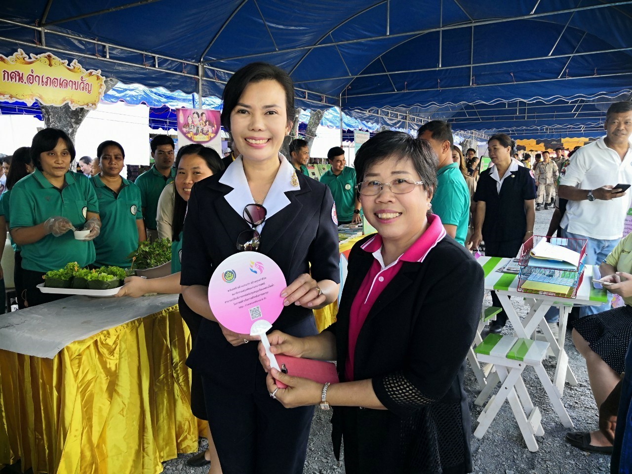 CDD@KAN>>>พัฒนาชุมชนกาญจนบุรี ร่วมกิจกรรมจังหวัดเคลื่อนที่ ครั้งที่ 1/2563