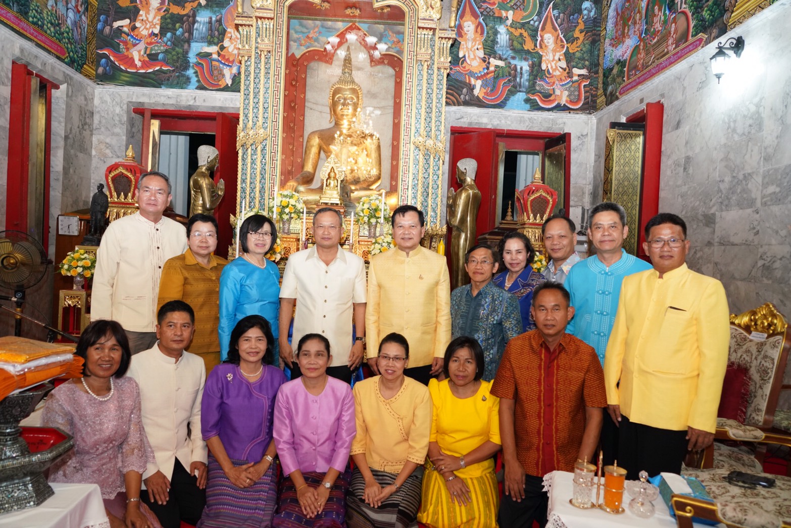 CDD@KAN>>>พัฒนาชุมชนกาญจนบุรี ร่วมพิธีสมโภชองค์พระกฐินพระราชทาน ปี 2562