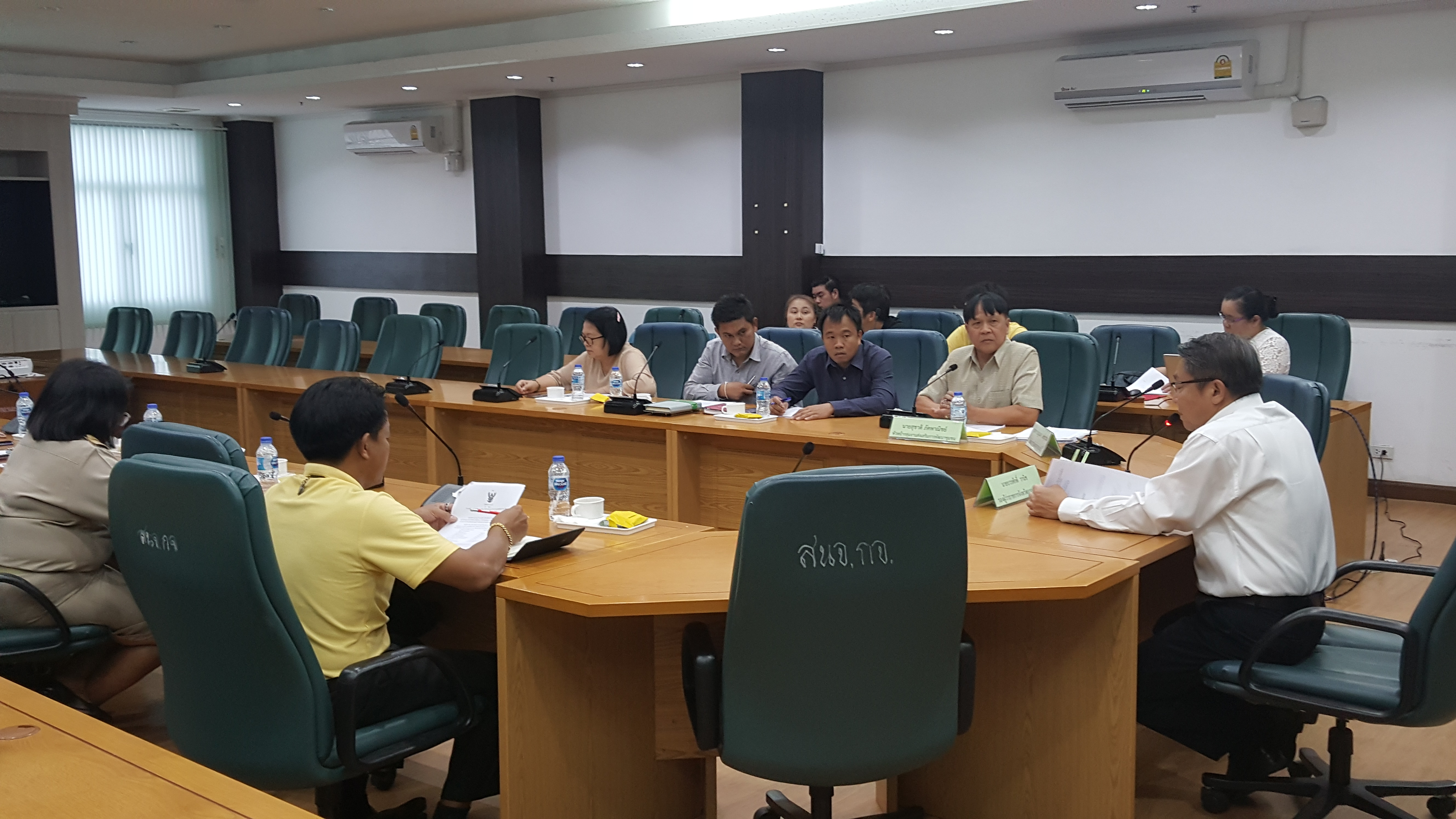 CDD@KAN>>>การประชุมคณะทำงานรับผิดชอบและสนับสนุนการจัดกิจกรรมบริเวณเวทีกลาง ในงานสัปดาห์สะพานข้ามแม่น้ำแควและงานกาชาดจังหวัดกาญจนบุรี
