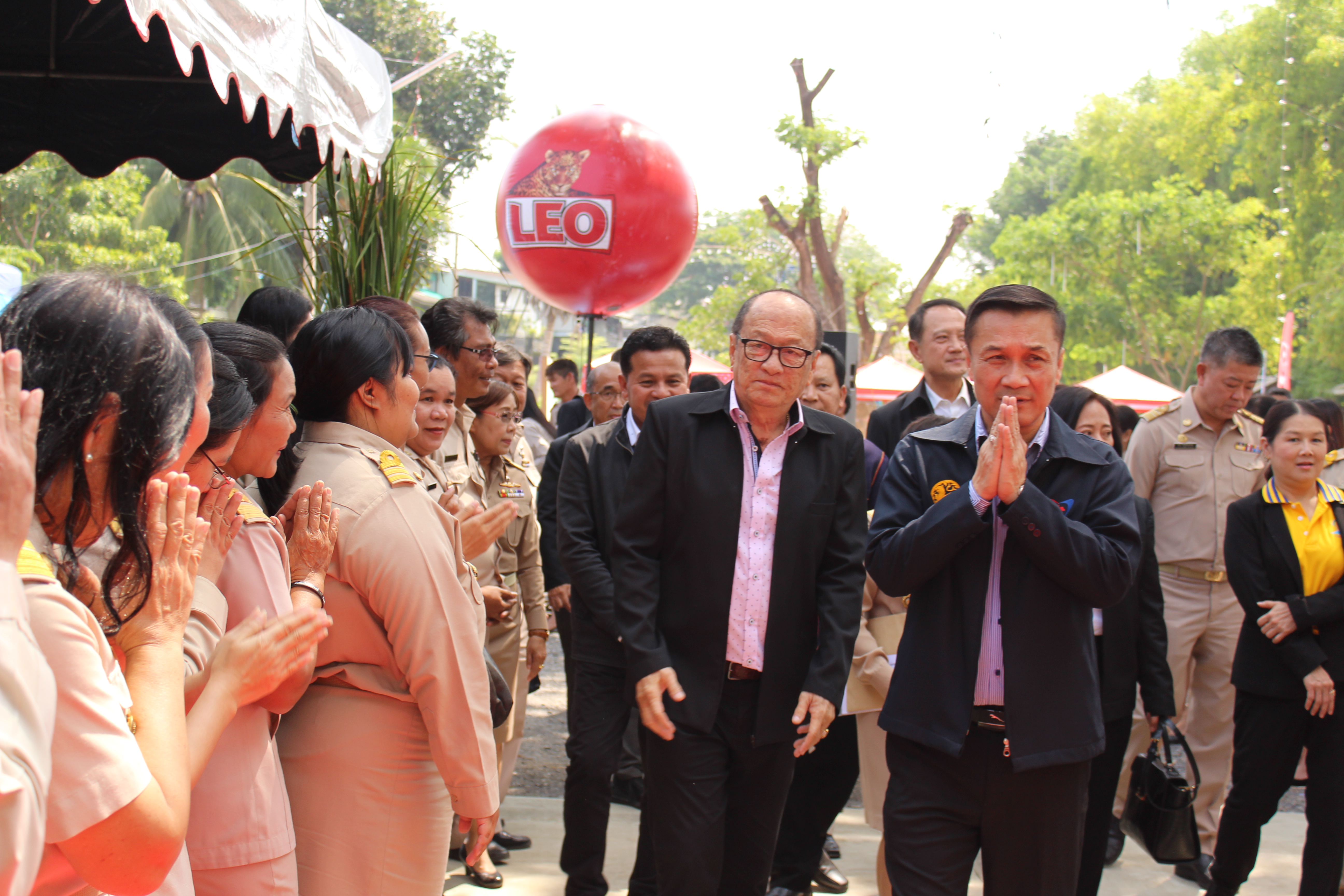 CDD@KAN>>>พัฒนาชุมชนกาญจนบุรีร่วมต้อนรับนายทรงศักดิ์ ทองศรี รัฐมนตรีช่วยว่าการกระทรวงมหาดไทย