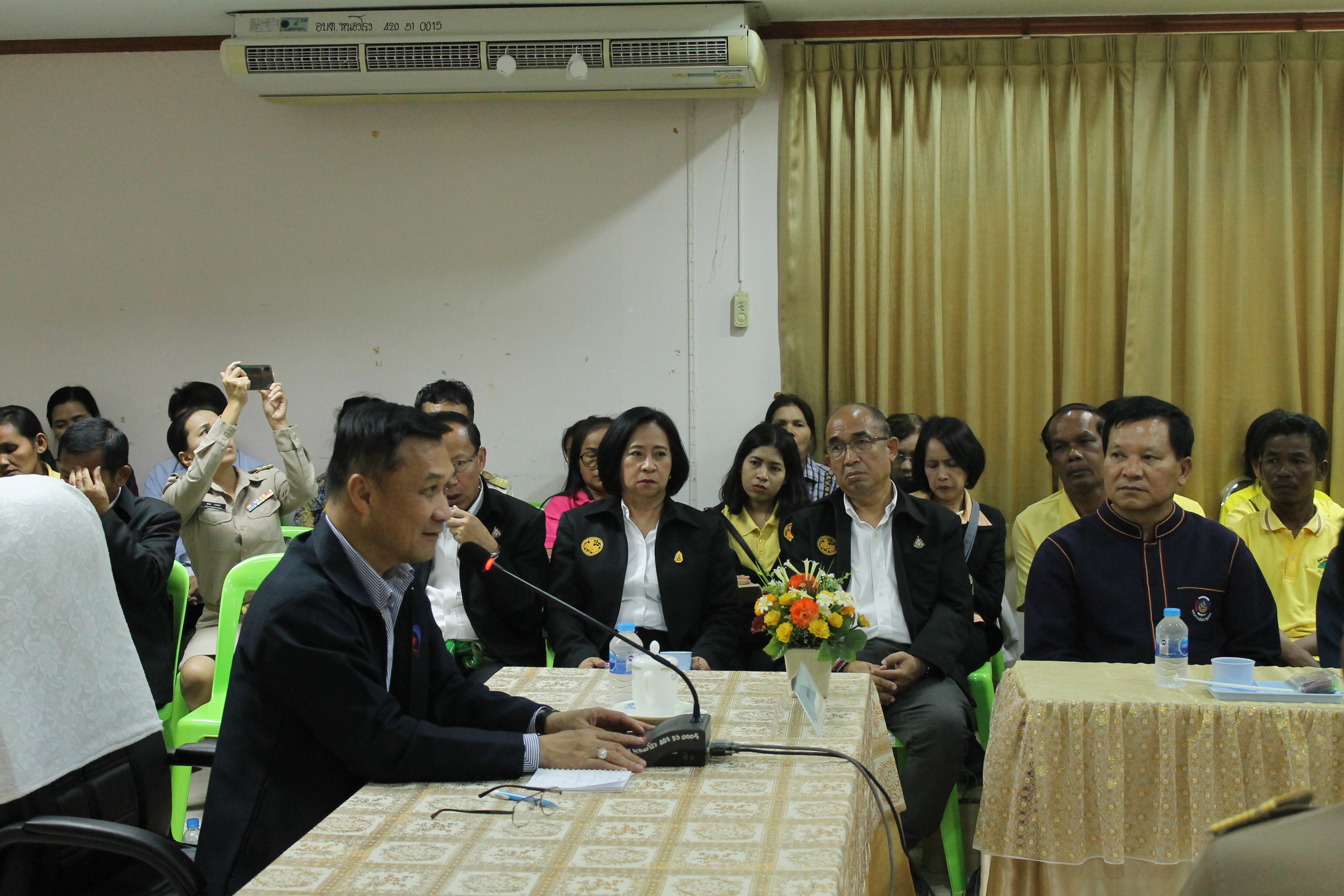 CDD@KAN>>>พัฒนาชุมชนกาญจนบุรีร่วมต้อนรับนายทรงศักดิ์ ทองศรี รัฐมนตรีช่วยว่าการกระทรวงมหาดไทย