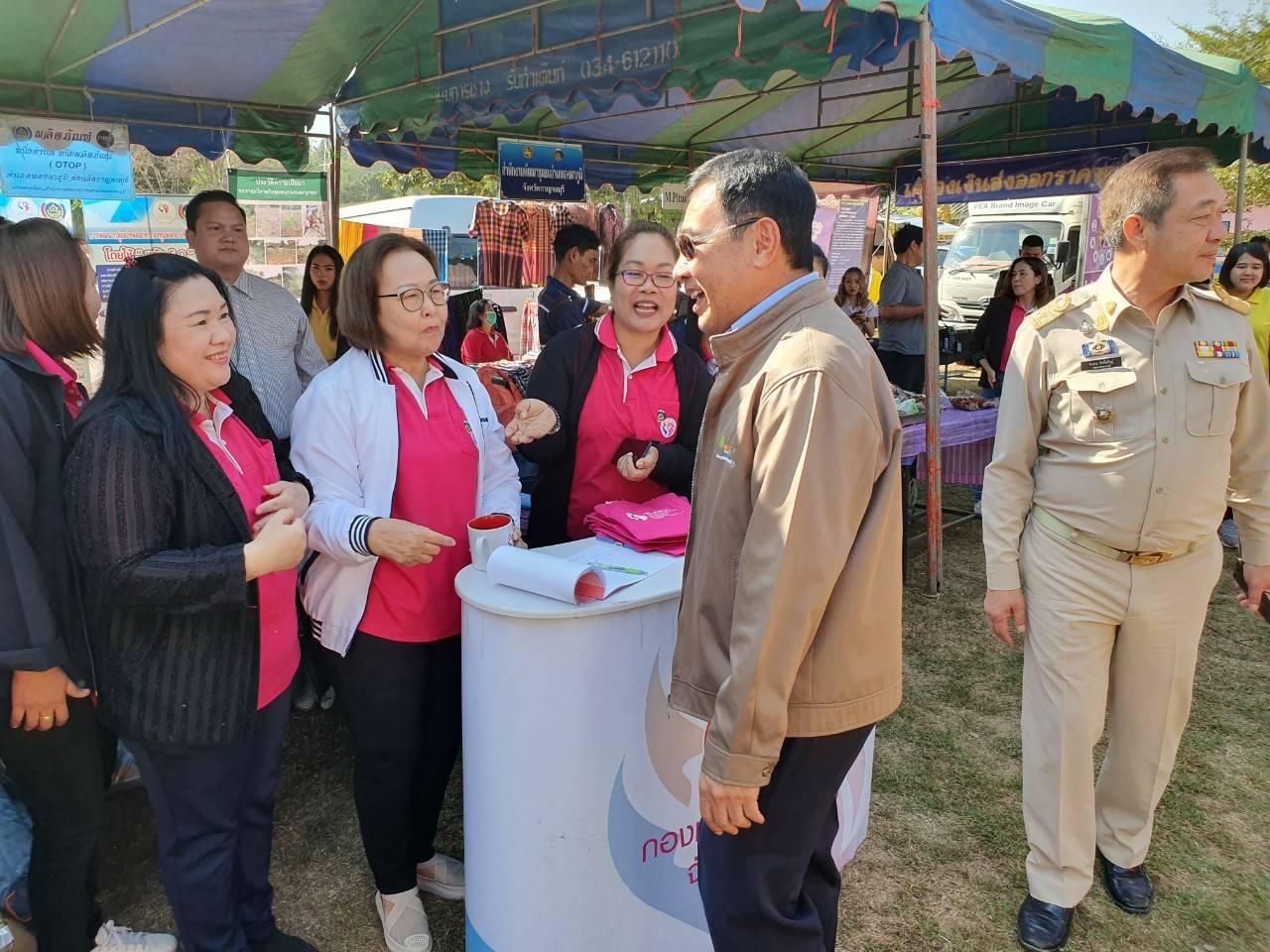 CDD@KAN>>>พช.กาญจน์ร่วมโครงการจังหวัดเคลื่อนที่และโครงการคลินิกมหาดไทย ประจำเดือนมกราคม 63