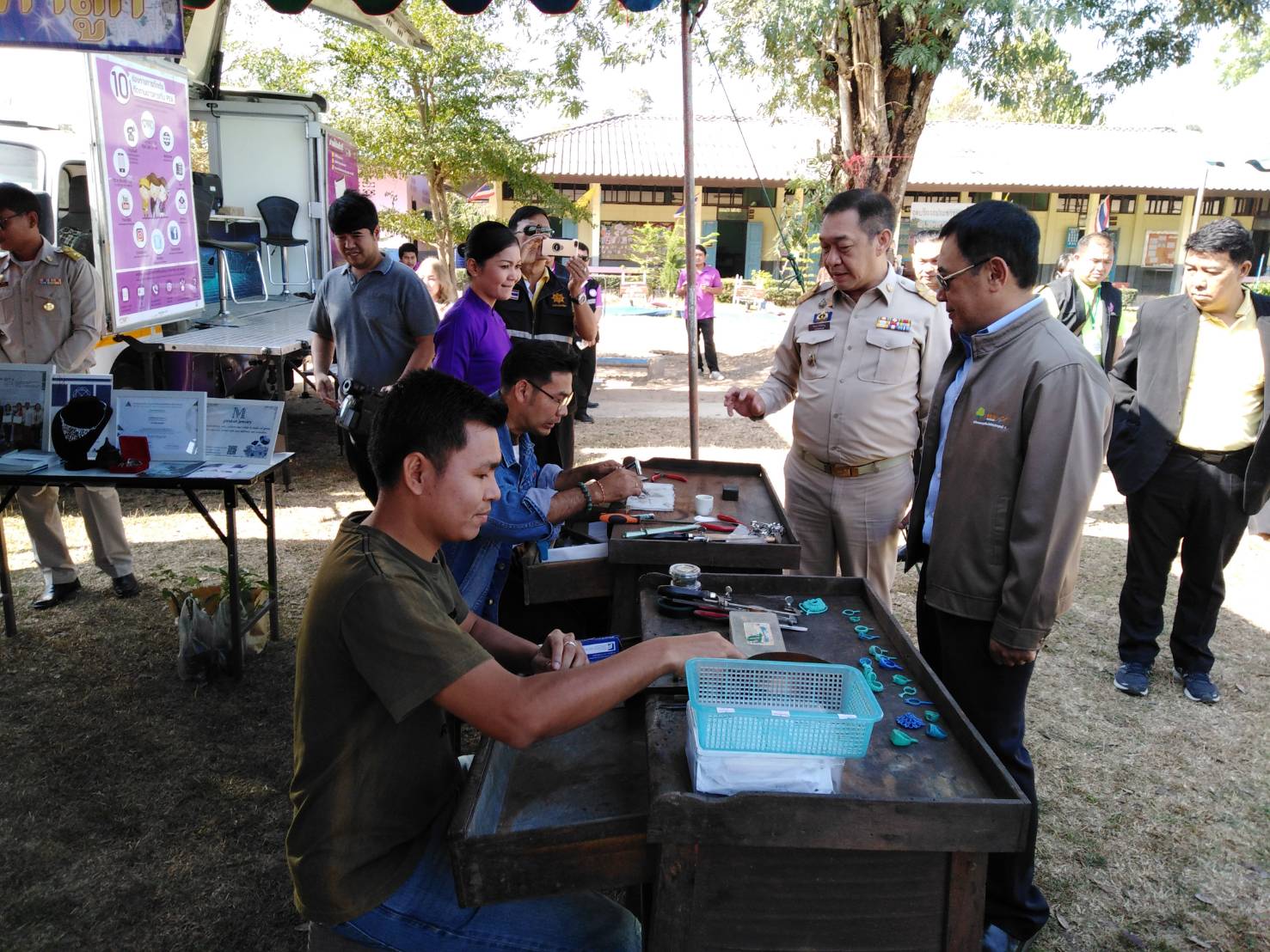 CDD@KAN>>>พช.กาญจน์ร่วมโครงการจังหวัดเคลื่อนที่และโครงการคลินิกมหาดไทย ประจำเดือนมกราคม 63
