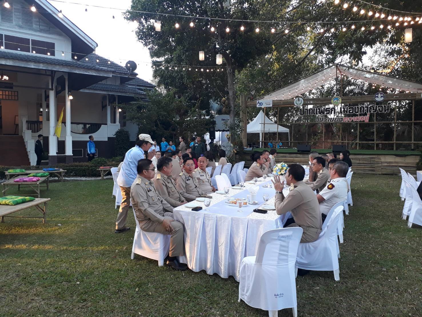 CDD@KAN>>>พัฒนาชุมชนกาญจน์ร่วมงานสันทนาการยามเช้า