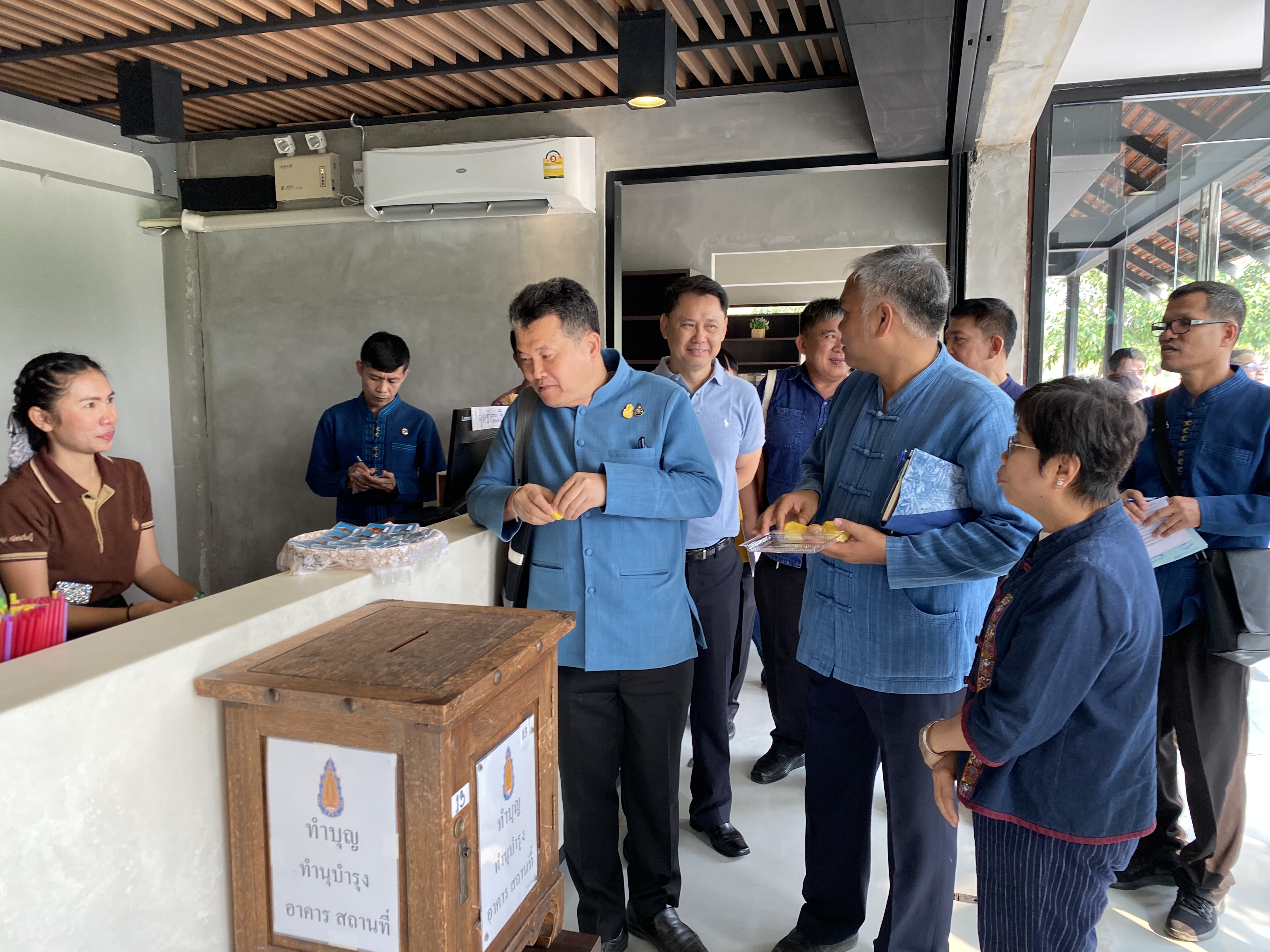 CDD@KAN>>> พช.กาญจน์เตรียมพัฒนาบริเวณพระพุทธเมตตาประชาไทยไตรโลกนาถคันธารราฐอนุสรณ์รับการท่องเที่ยวแบบใหม่