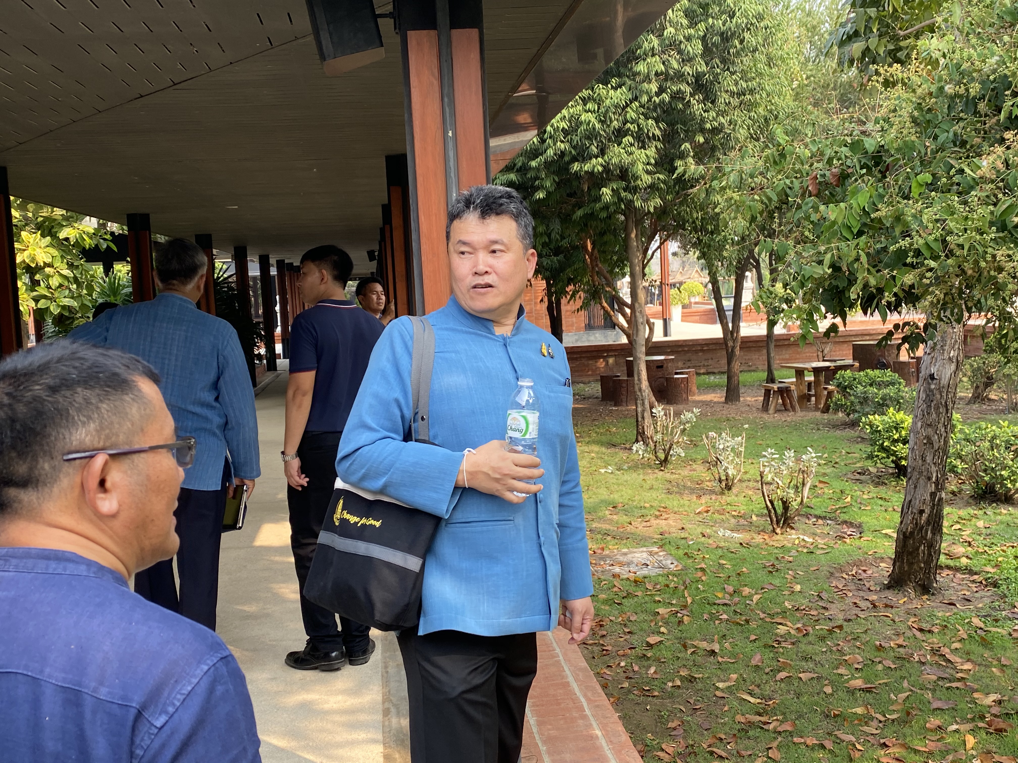 CDD@KAN>>> พช.กาญจน์เตรียมพัฒนาบริเวณพระพุทธเมตตาประชาไทยไตรโลกนาถคันธารราฐอนุสรณ์รับการท่องเที่ยวแบบใหม่