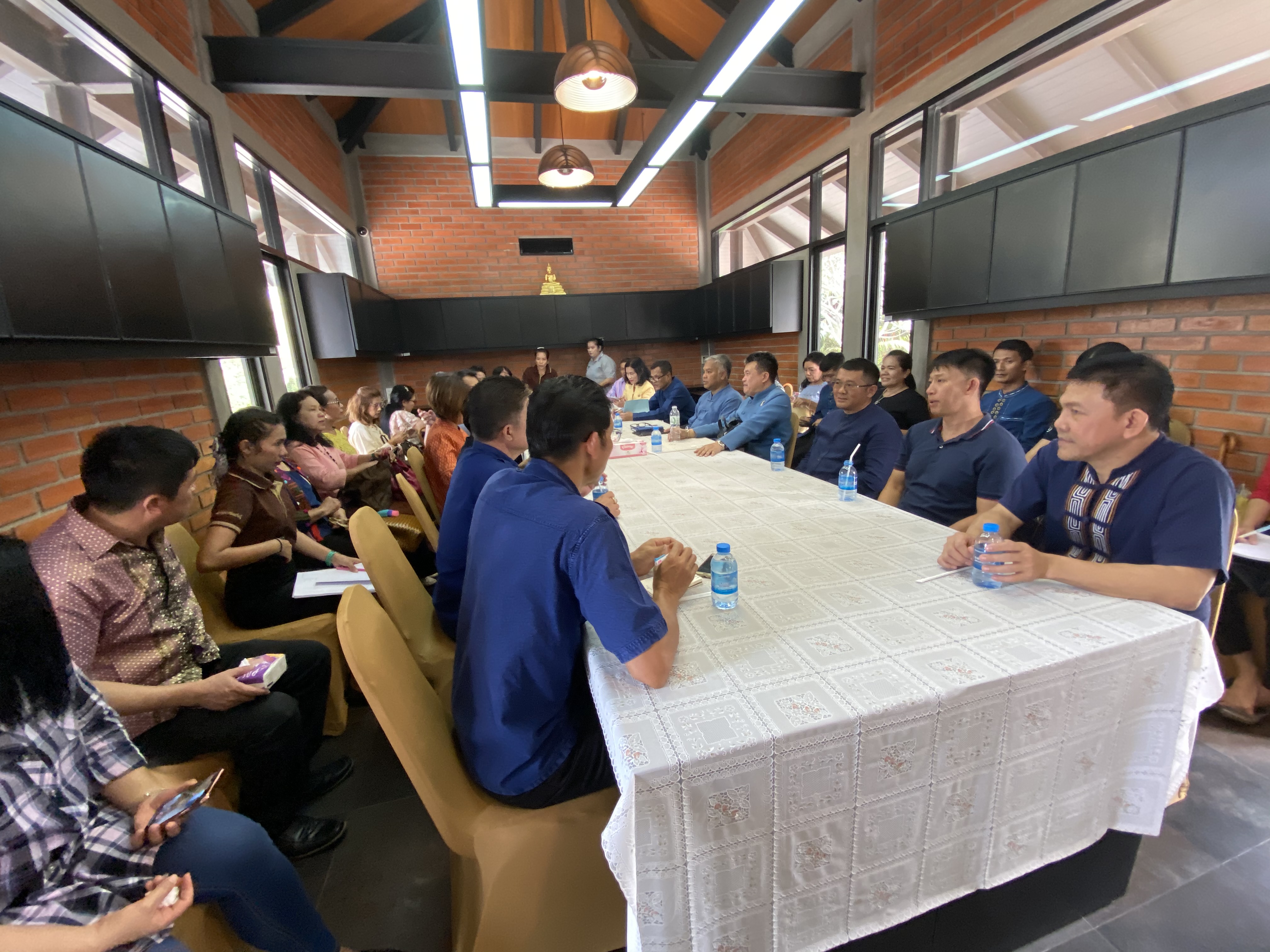 CDD@KAN>>> พช.กาญจน์เตรียมพัฒนาบริเวณพระพุทธเมตตาประชาไทยไตรโลกนาถคันธารราฐอนุสรณ์รับการท่องเที่ยวแบบใหม่