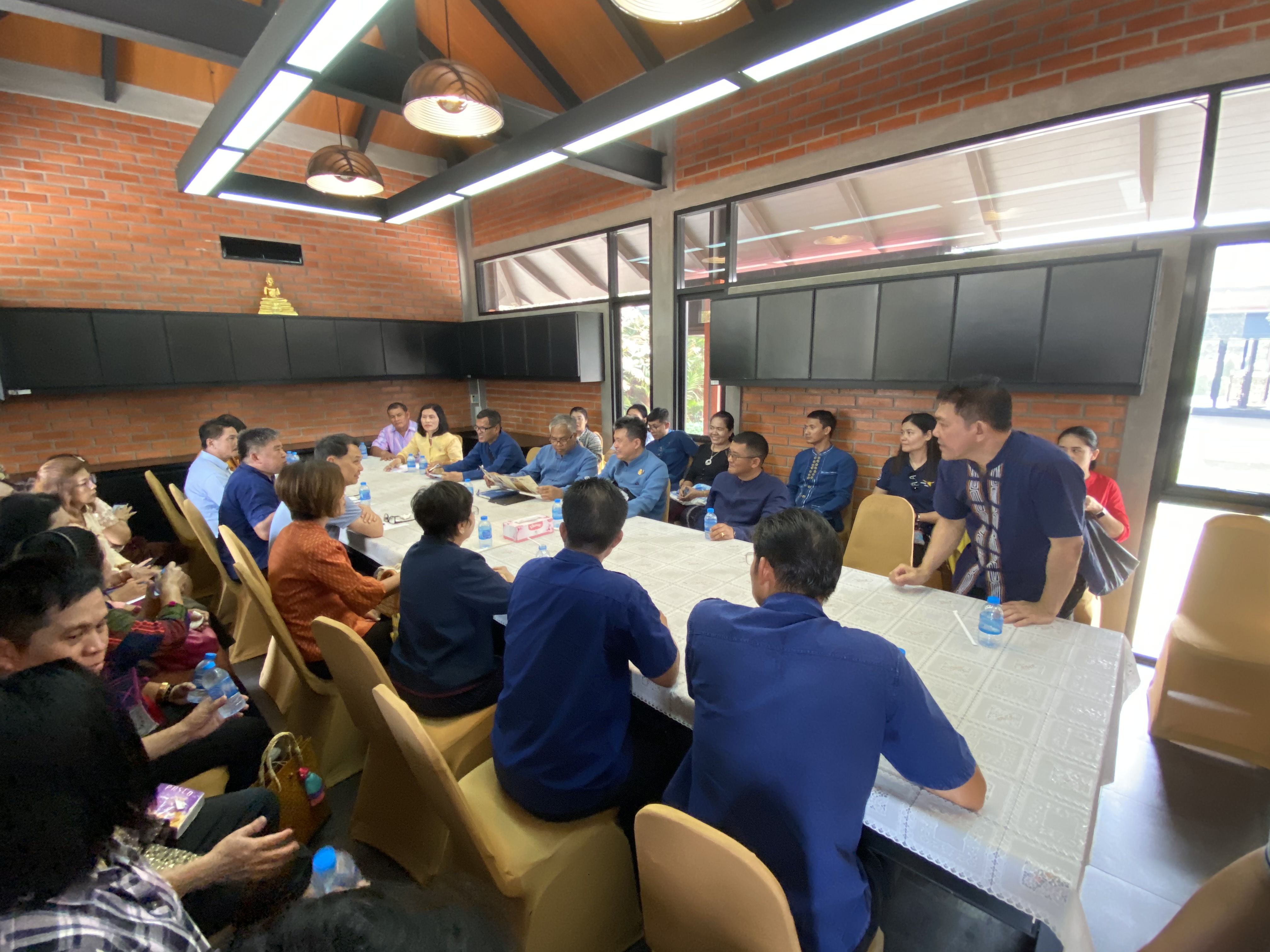 CDD@KAN>>> พช.กาญจน์เตรียมพัฒนาบริเวณพระพุทธเมตตาประชาไทยไตรโลกนาถคันธารราฐอนุสรณ์รับการท่องเที่ยวแบบใหม่
