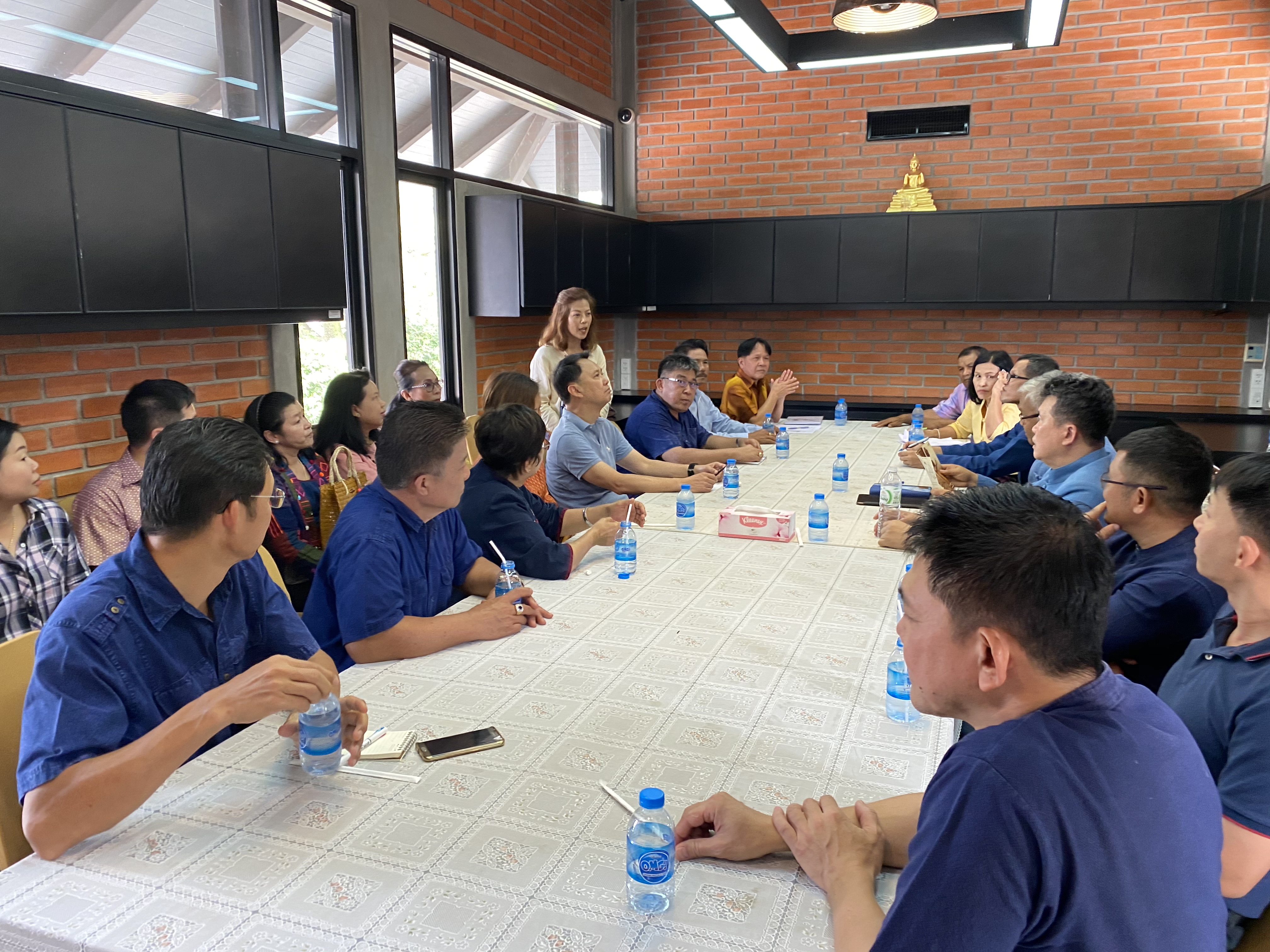 CDD@KAN>>> พช.กาญจน์เตรียมพัฒนาบริเวณพระพุทธเมตตาประชาไทยไตรโลกนาถคันธารราฐอนุสรณ์รับการท่องเที่ยวแบบใหม่