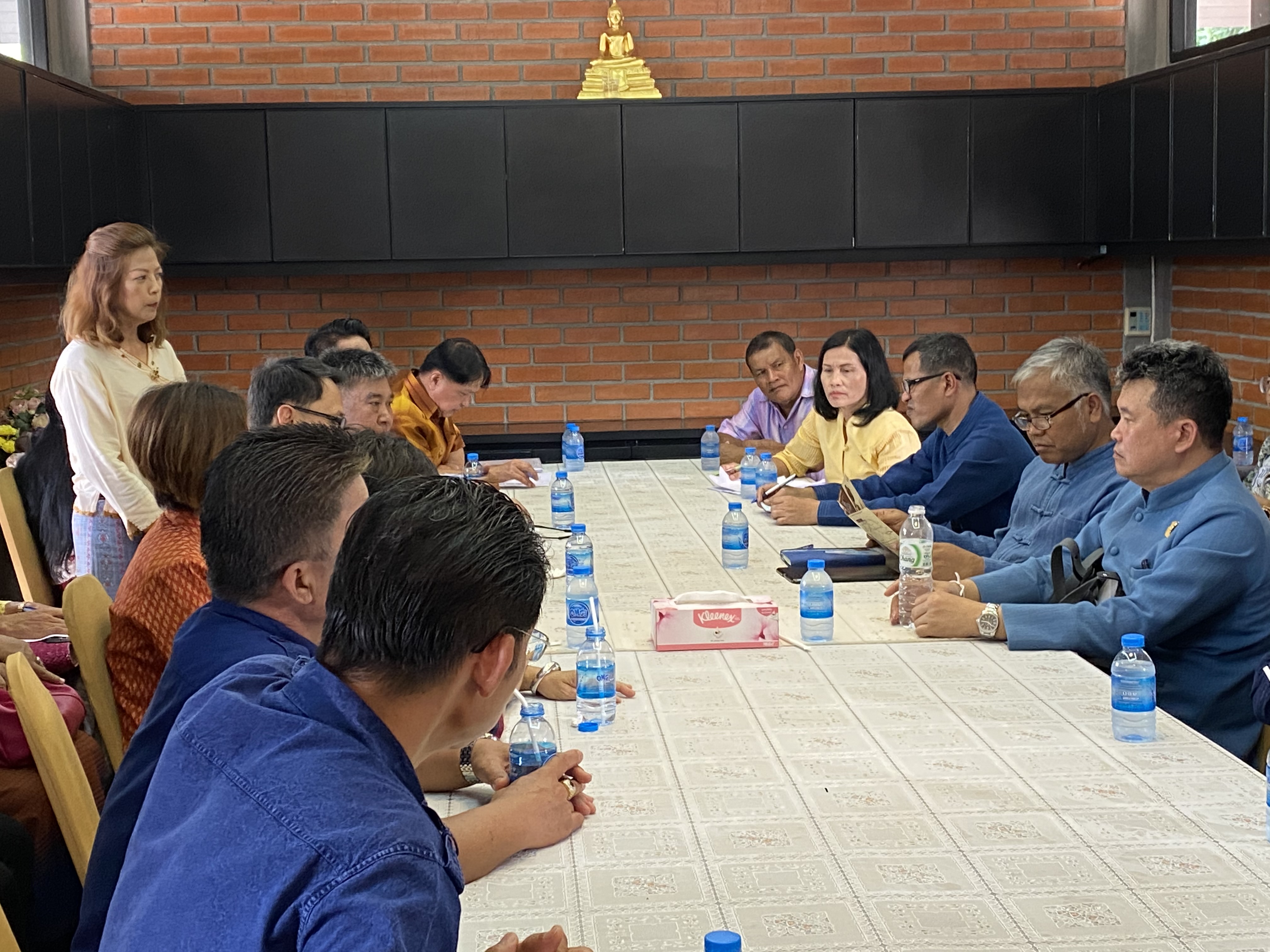CDD@KAN>>> พช.กาญจน์เตรียมพัฒนาบริเวณพระพุทธเมตตาประชาไทยไตรโลกนาถคันธารราฐอนุสรณ์รับการท่องเที่ยวแบบใหม่