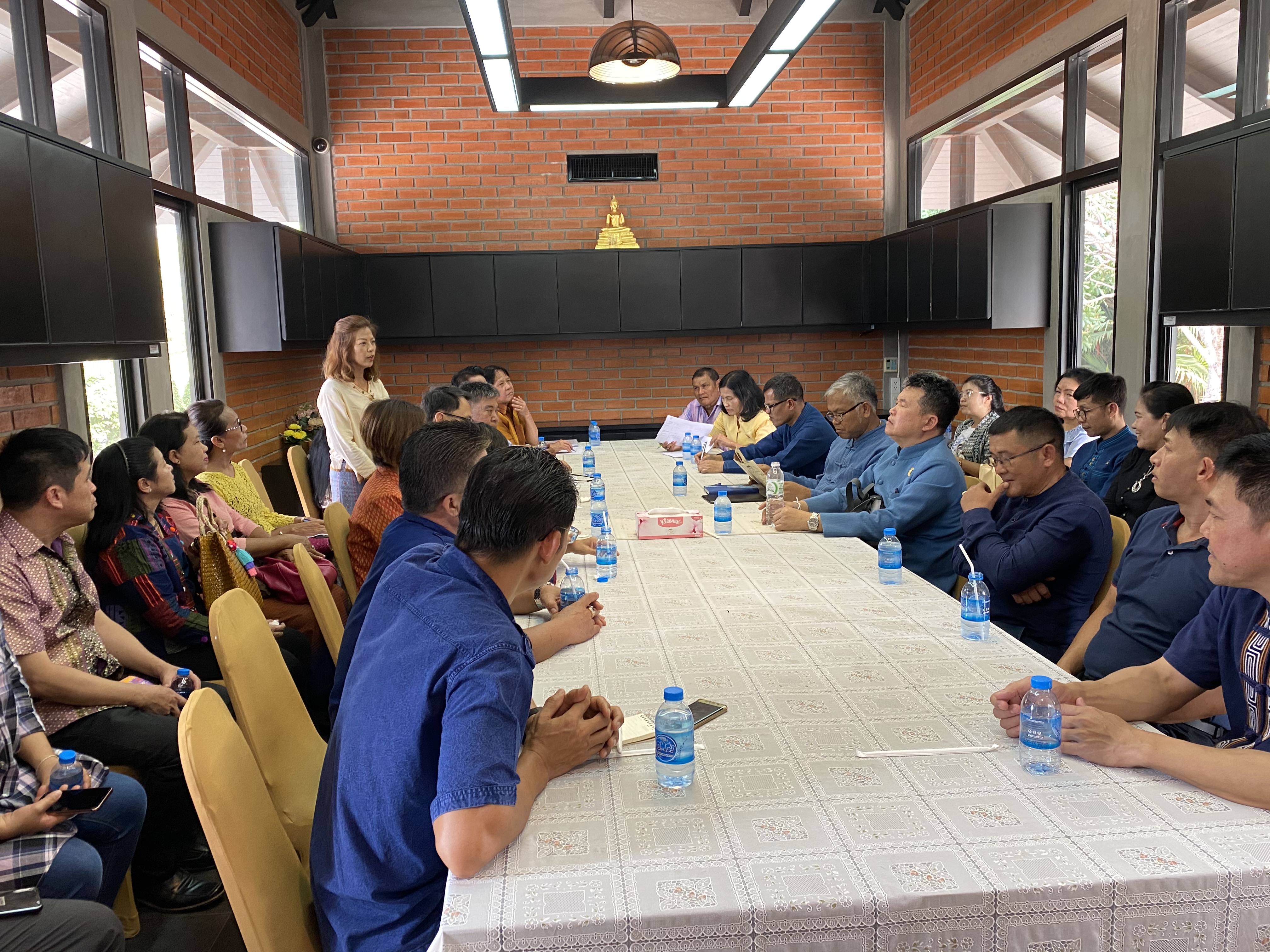 CDD@KAN>>> พช.กาญจน์เตรียมพัฒนาบริเวณพระพุทธเมตตาประชาไทยไตรโลกนาถคันธารราฐอนุสรณ์รับการท่องเที่ยวแบบใหม่
